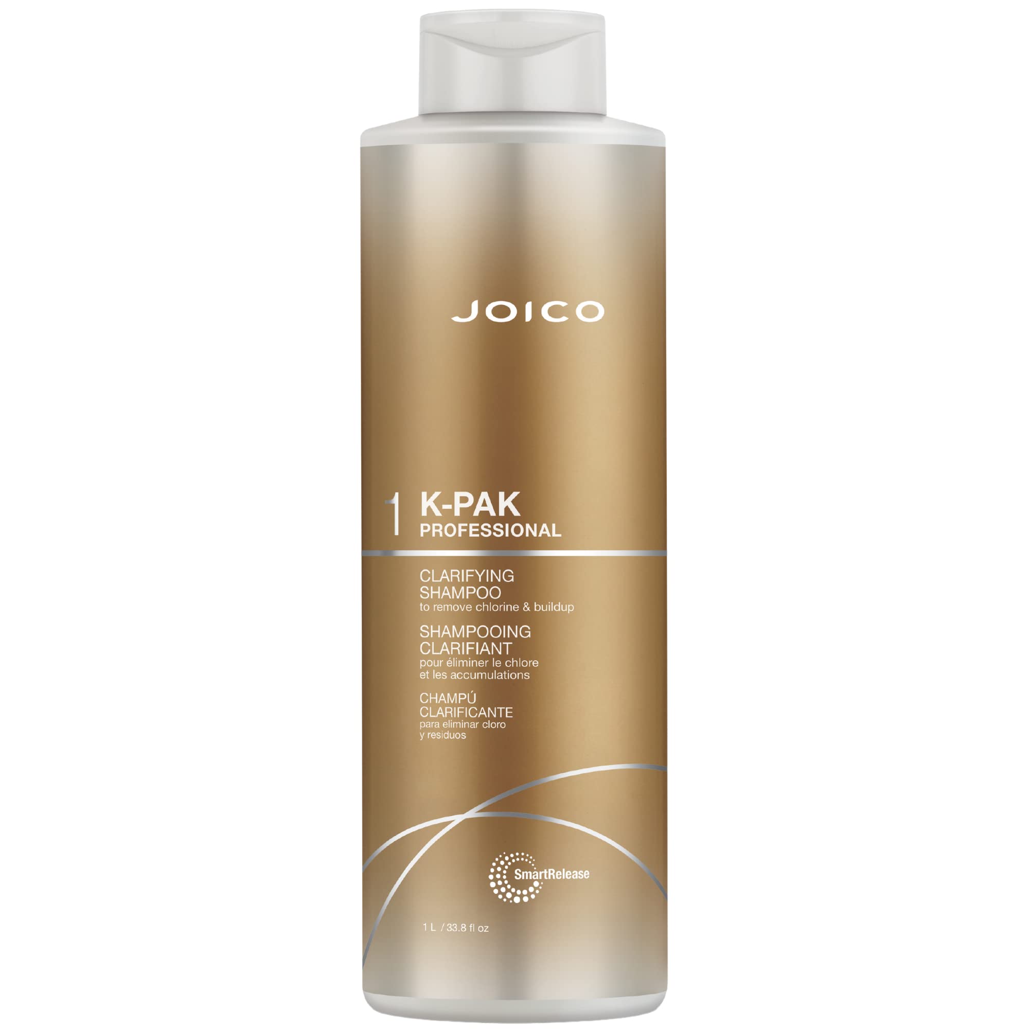 K-PAK Daily Clarifying Shampoo to Remove Chlorine & Buildup | For Damaged Hair | Repair & Prevent Breakage | Boost Shine | With