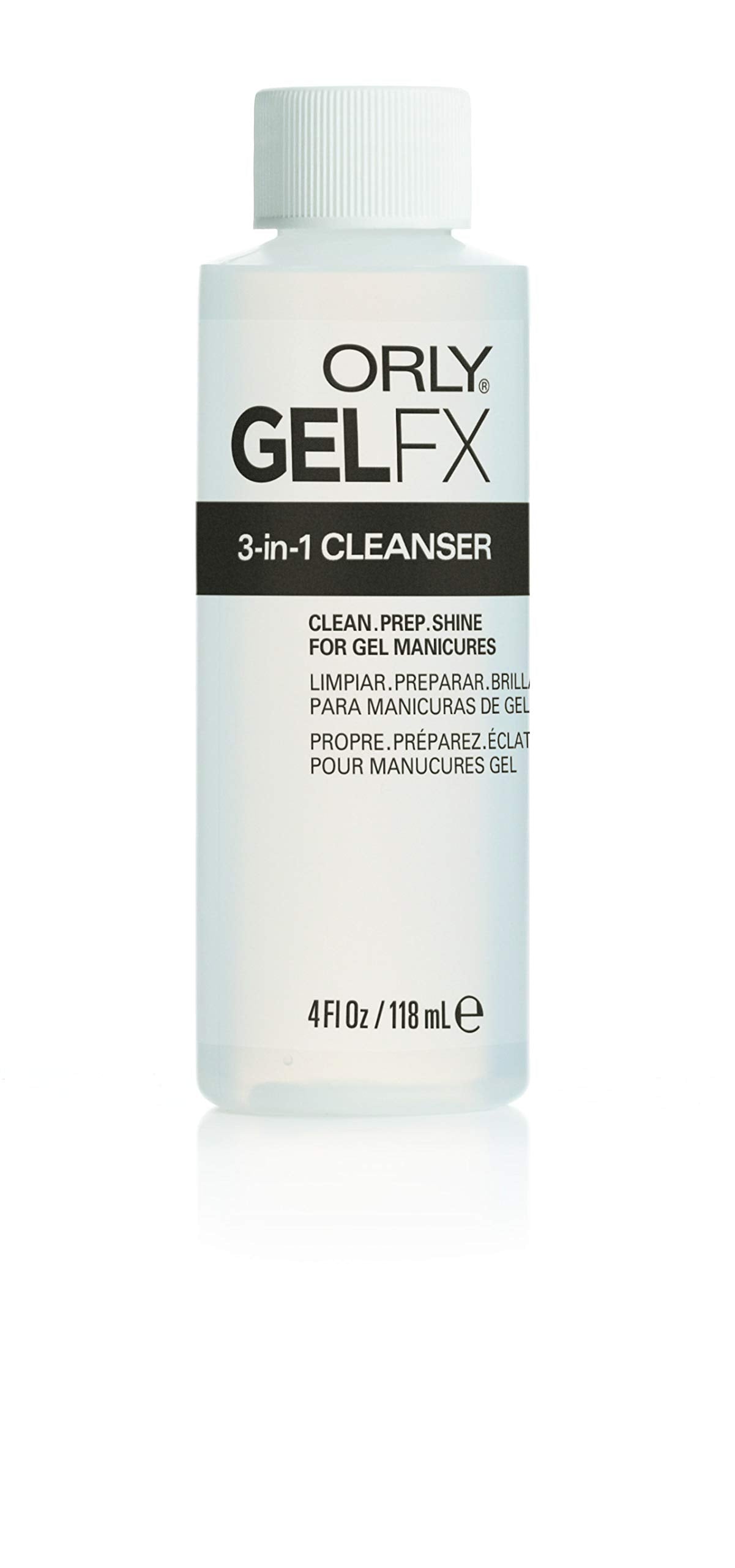 Orly Gel Fx 3in1 Cleanser, 4 Fluid Ounce