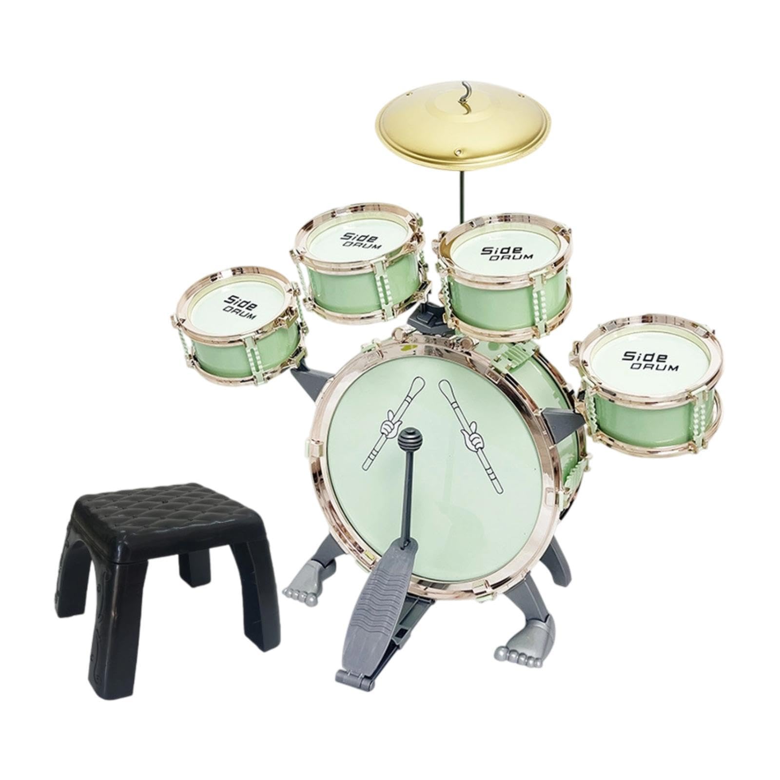 PEXORVA Kids Drum Set Percussion Musical Instruments Drum Toy for Concert Gift Party|Musical Instruments & Gear| Percussion| Dru