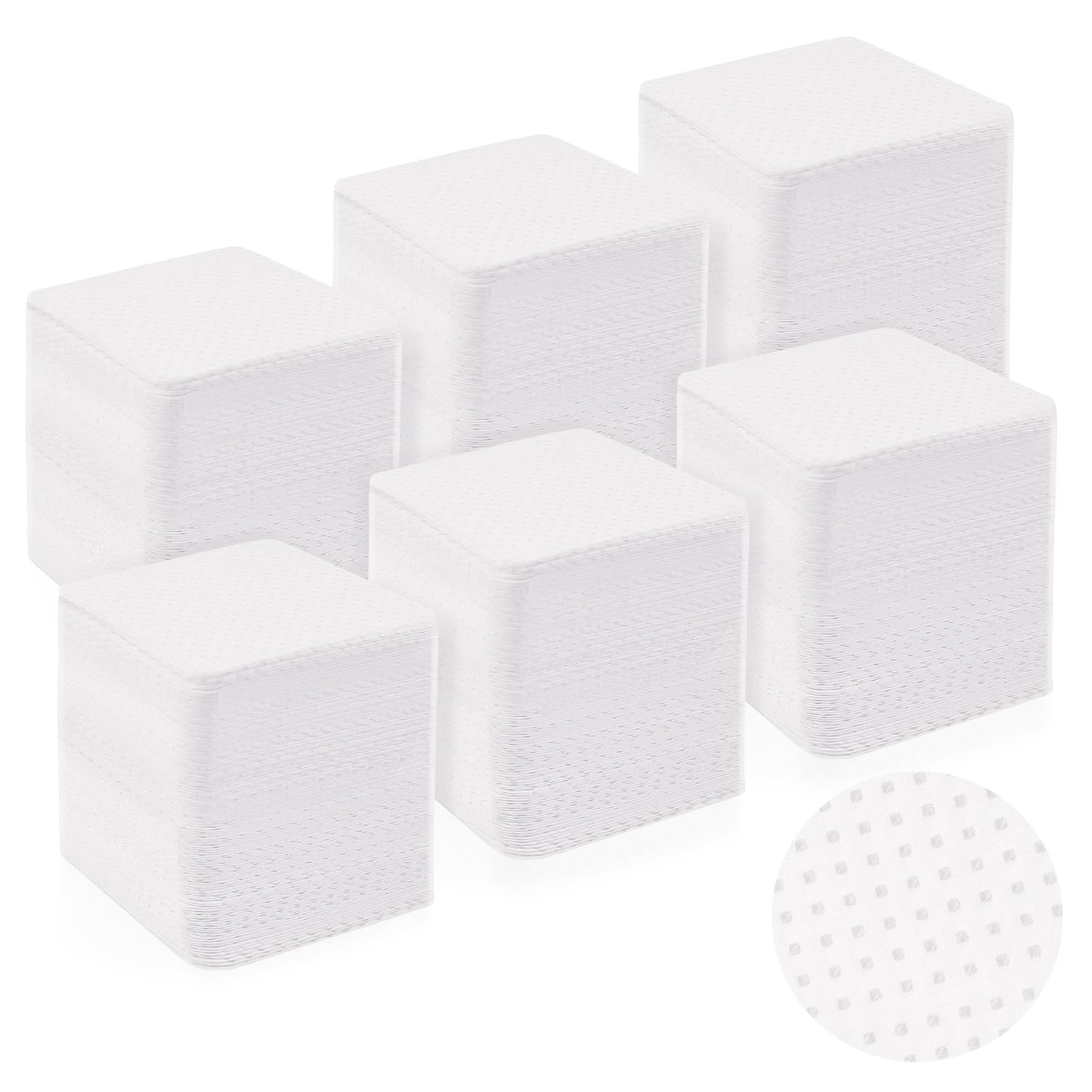 Lint Free Nail Wipes, Nail Polish Remover Pads 540PCS Eyelash Extension Wipes, Soft Non-Woven Acetone Nail Polish Remover Pads N