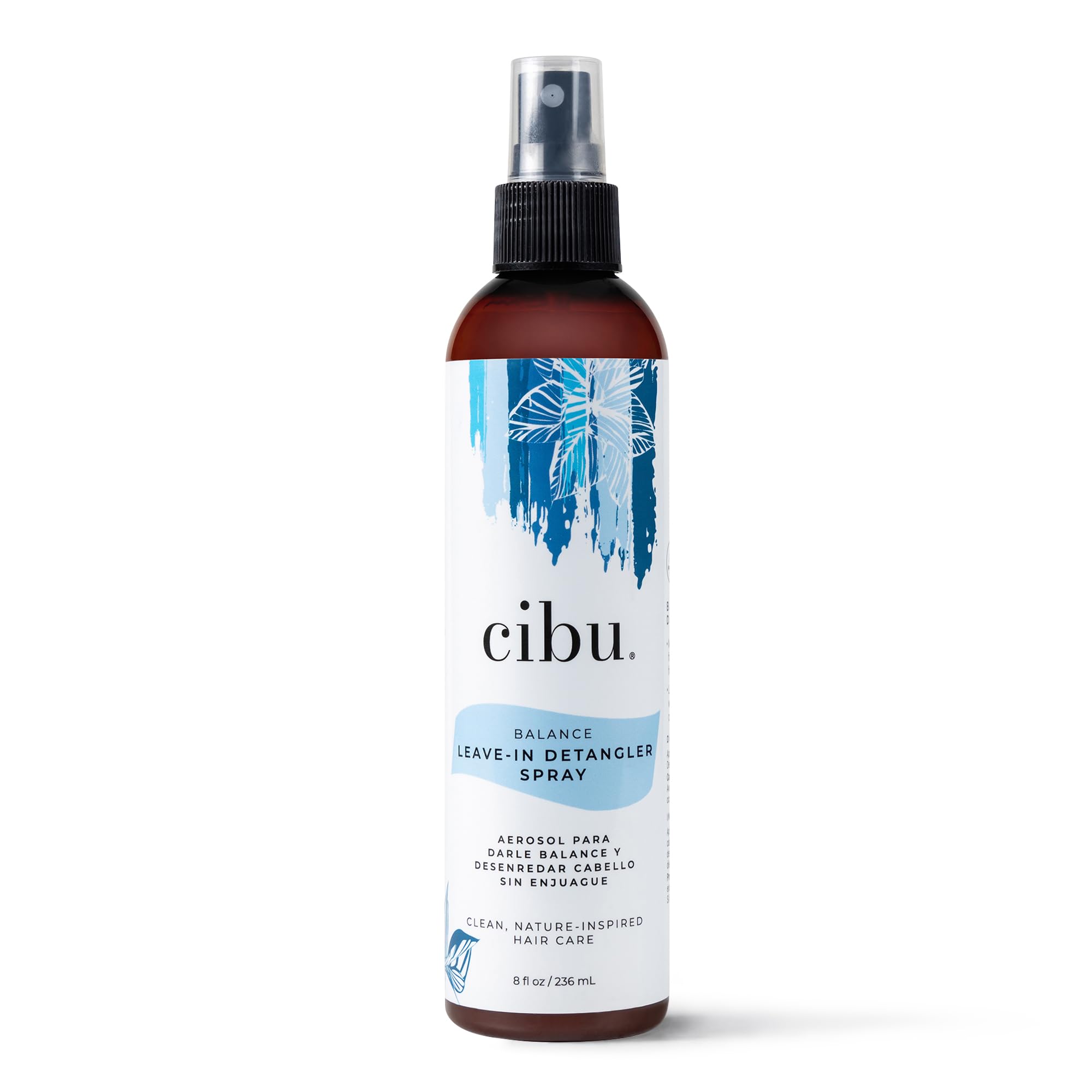 CIBU Balance Leave-In Detangler Spray | Moisturizing Detangler for All Hair Types | Detangler Spray Leave In Conditioner | Detan