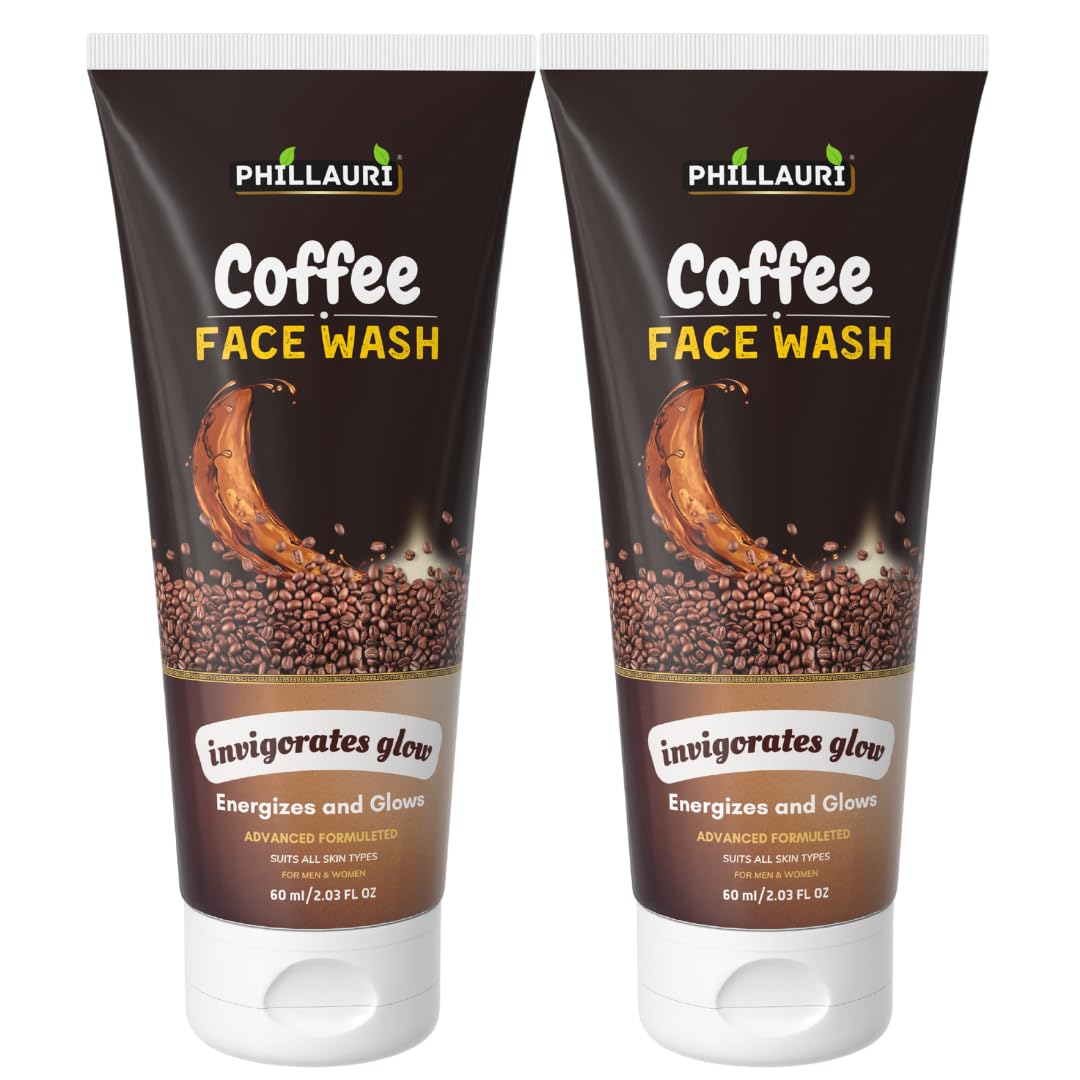 Coffee Face Wash, For All Skin Types, Brightening & Glowing Skin Deep Cleansing, Oily Skin & Dry Skin, Cleanser For Oily & Acne