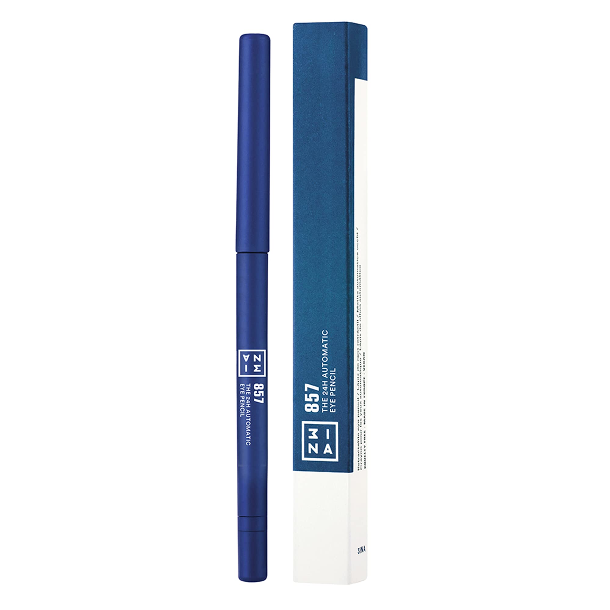 3Ina The 24H Automatic Eye Pencil 857 - Highly Pigmented Formula - Waterproof - Easy To Apply - Retractable Tip - Creamy Long-We