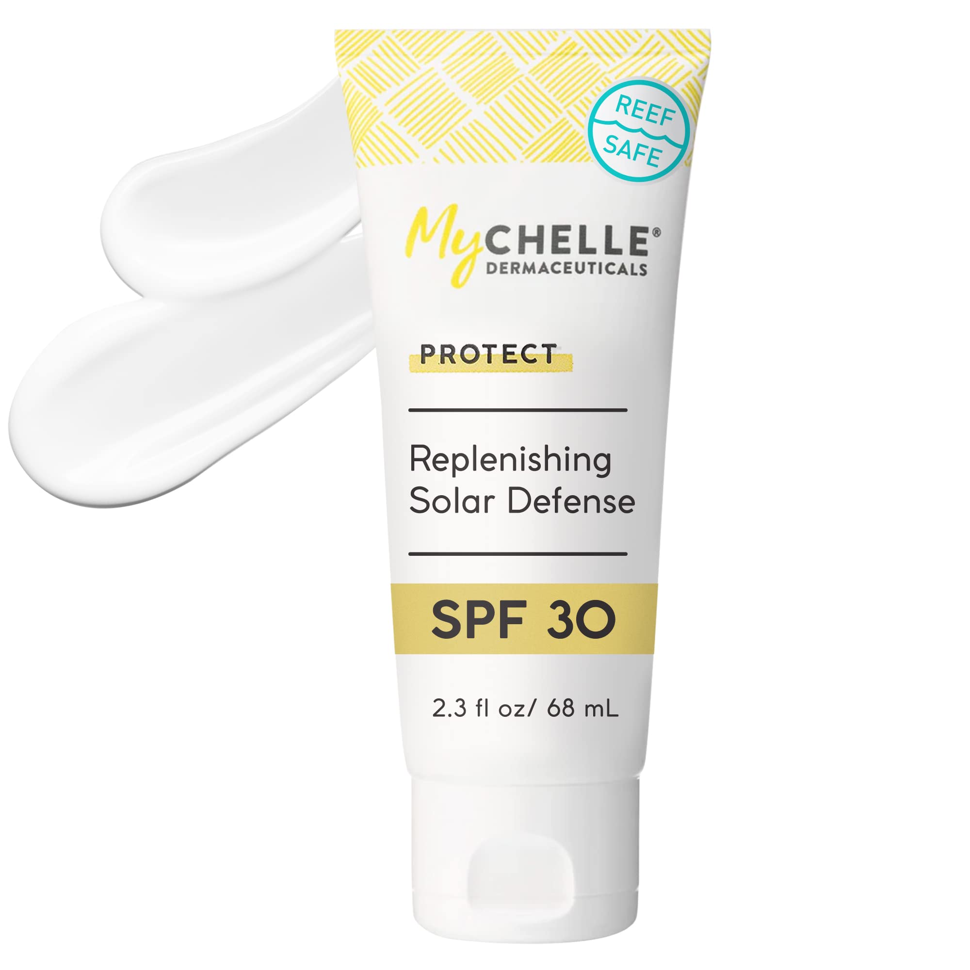 Mychelle Dermaceuticals Solar Defense Spf 30 (2.3 Fl Oz) - Moisturizing Reef Safe Sunscreen With Red Algae Extract And Kukui Oil