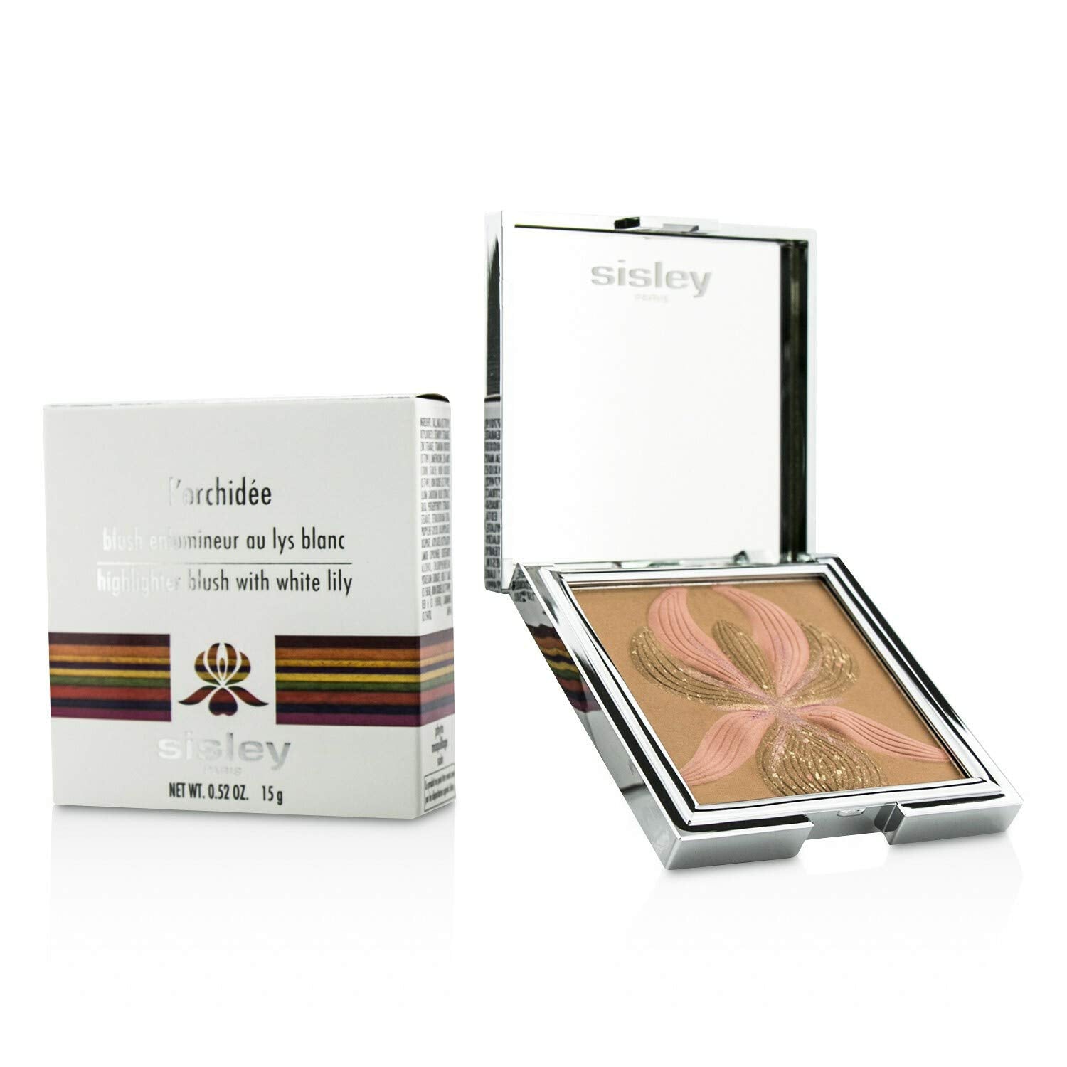 Sisley L'Orchidee Highlighter Blush With White Lily, Rose, 0.52 Ounce
