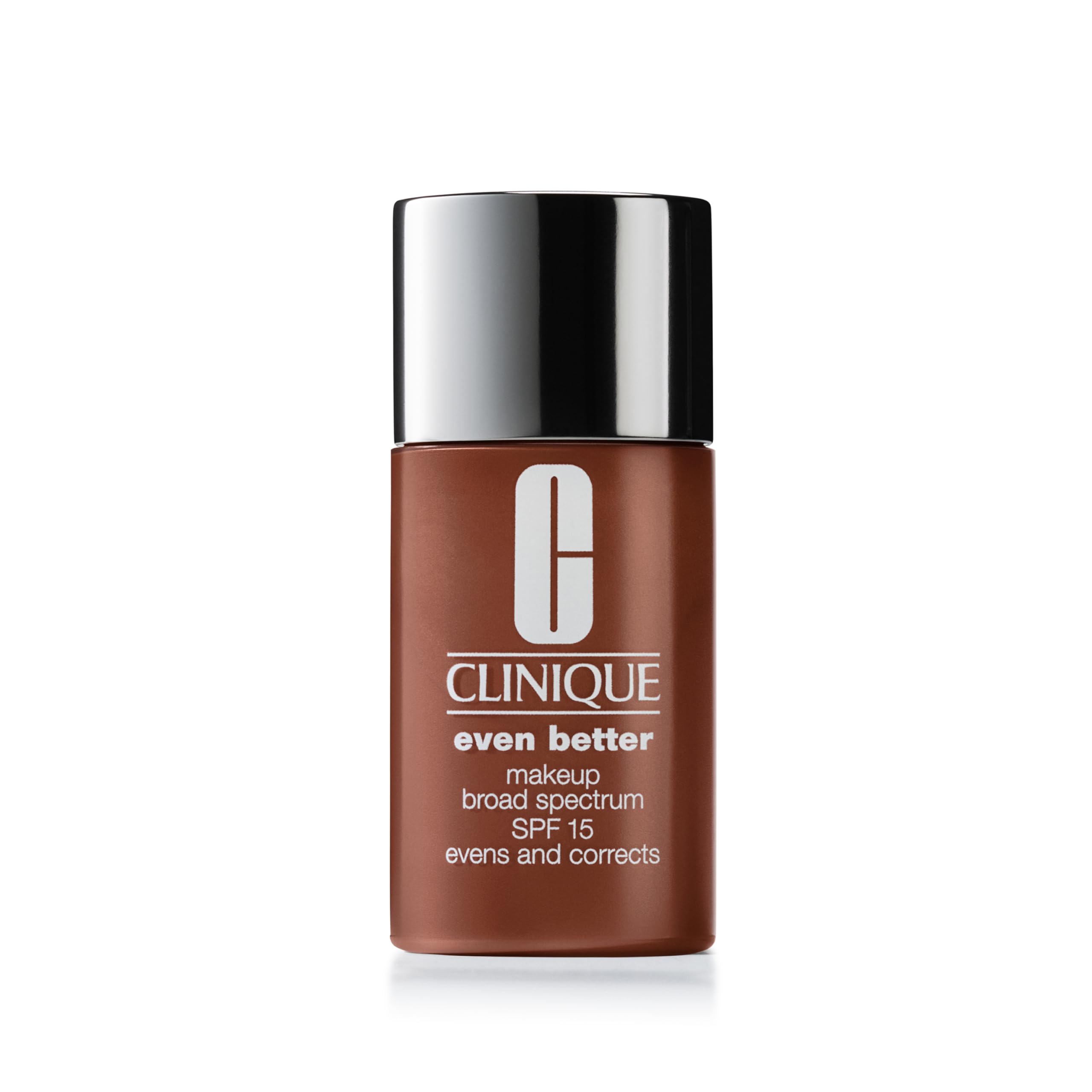 Clinique Even Better Makeup Medium Coverage Foundation Broad Spectrum SPF 15 | Evens Skin Tone + Reduces Dark Spots, Mahogany