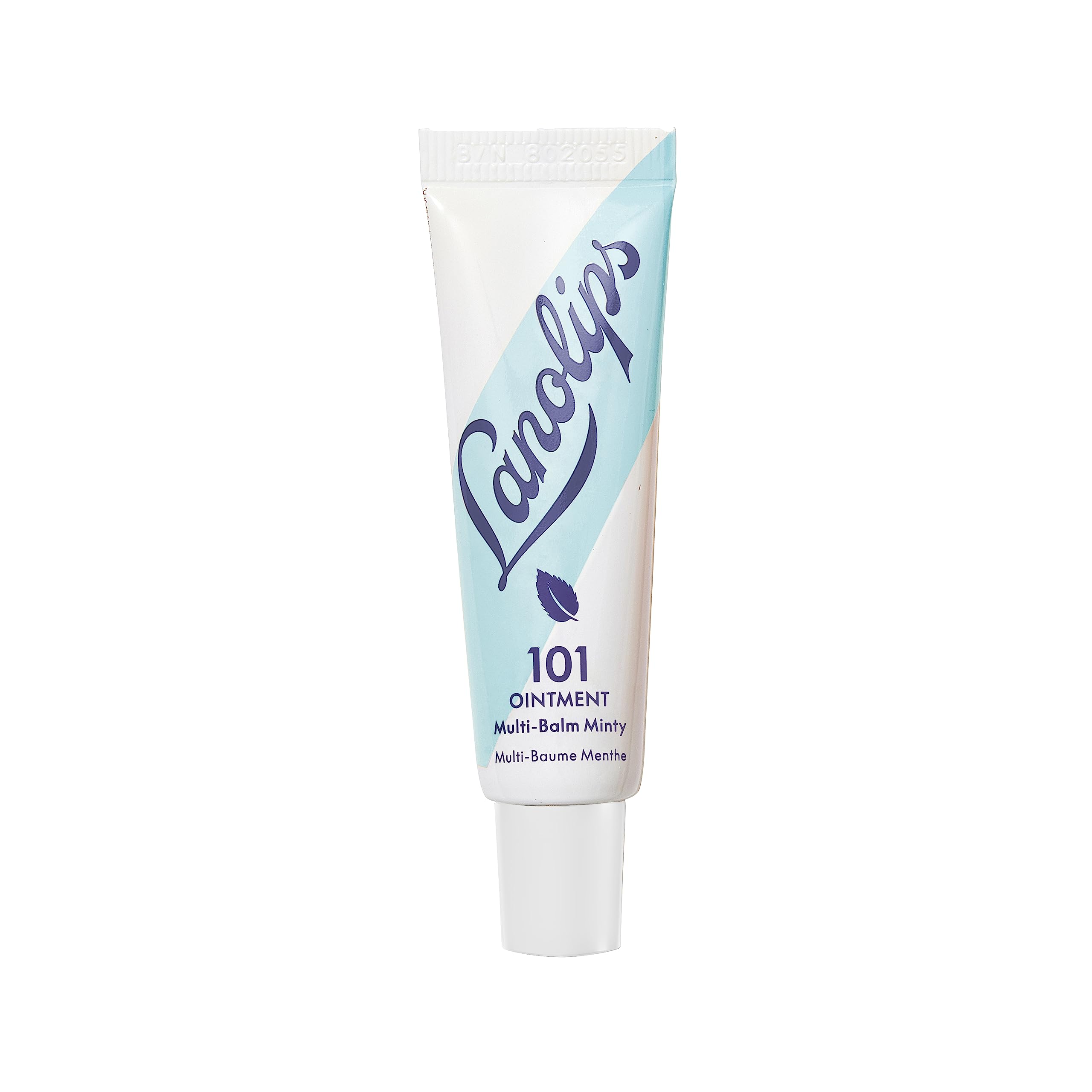 Lanolips 101 Ointment Multi-Balm, Minty - Lip Balm with Vitamin E & Lanolin for Hydration, 0.35 oz, Naturally Flavored