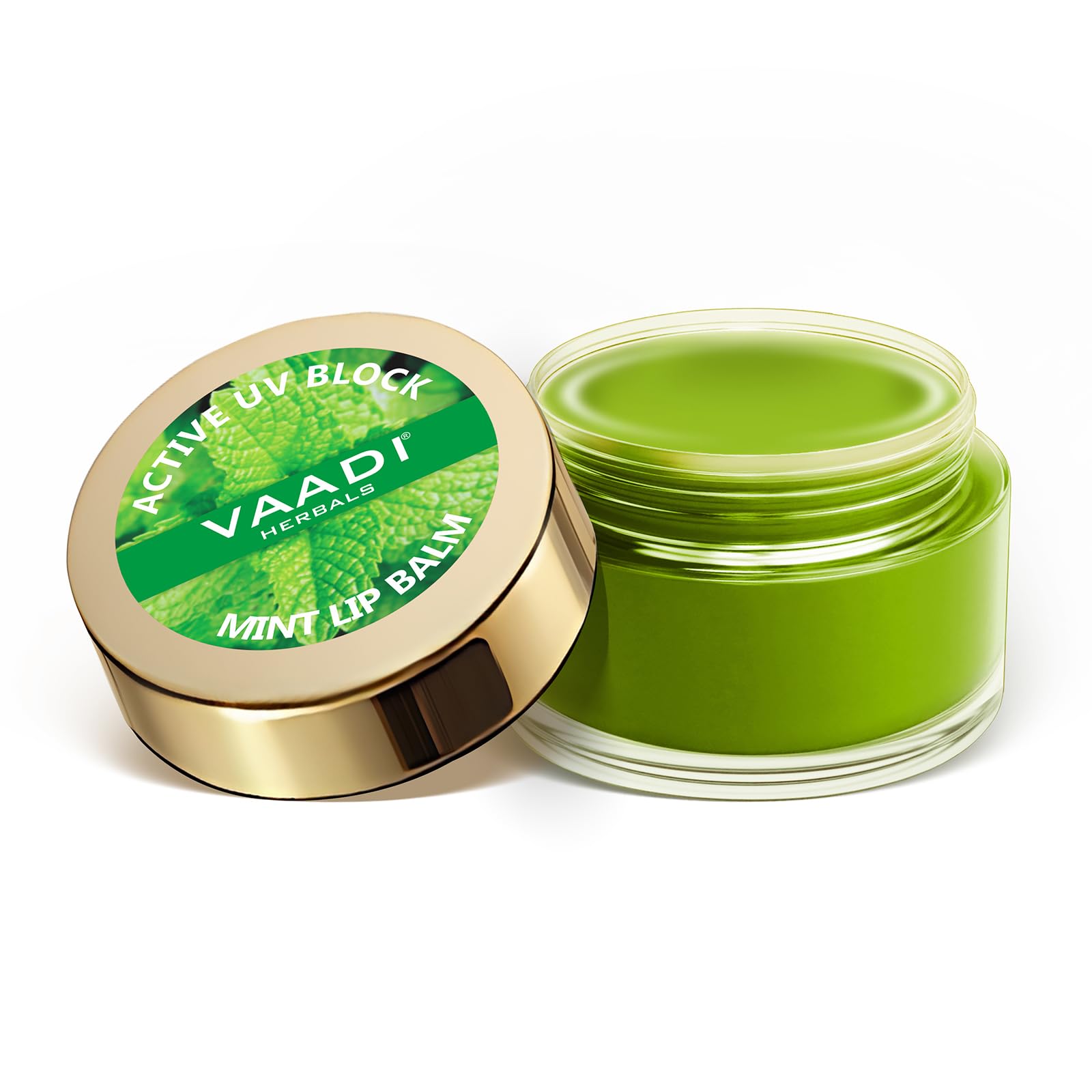 Vaadi Herbals Lip Balm, Mint, 10G