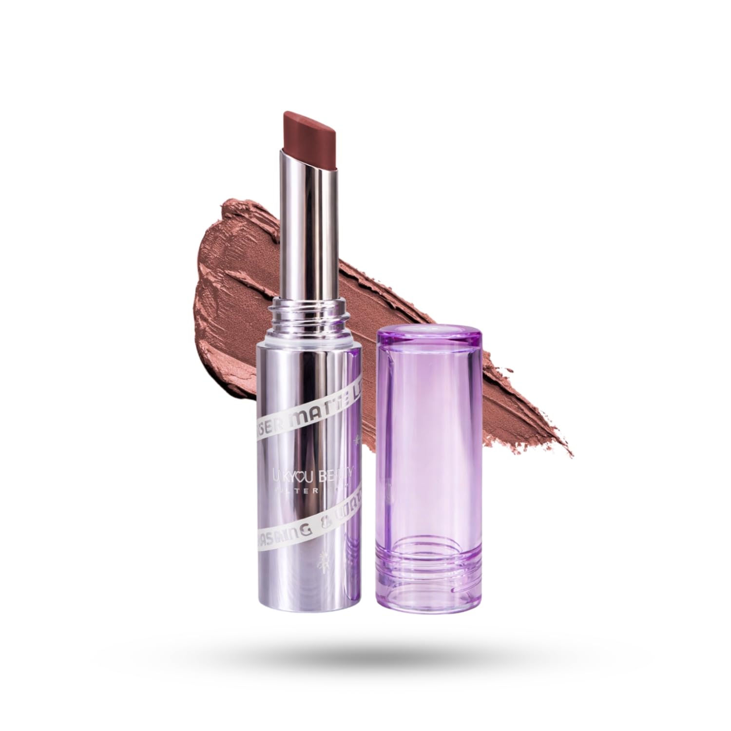 Lakyou Beauty Filter Face Smudge Proof Lipstick | LongLasting Creamy Matte Lipstick | Highly Pigmented NonDrying Formula | (Mo