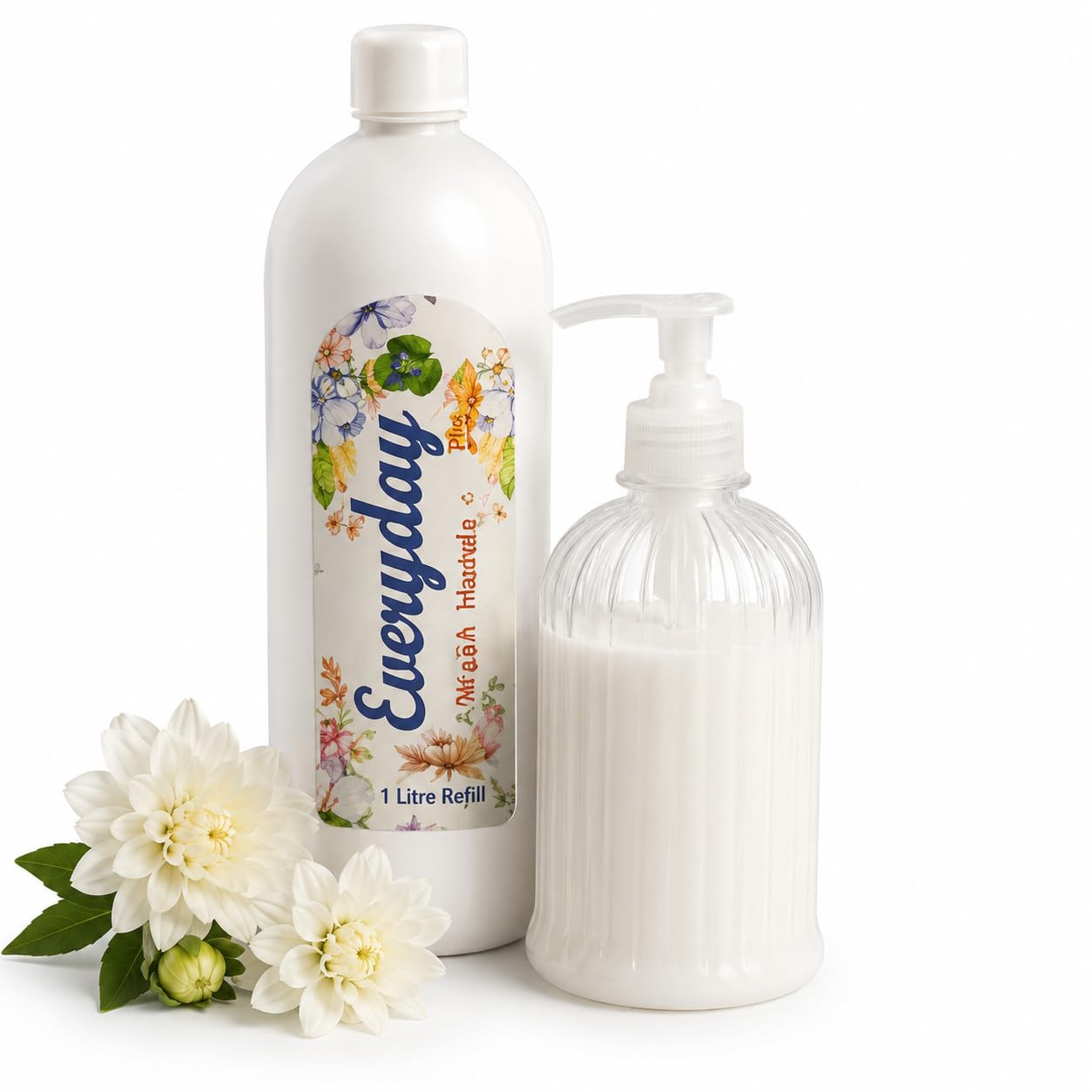 Everyday Plus Antibacterial Liquid Handwash Refill 1L | Gentle Hand Soap For Home & Office