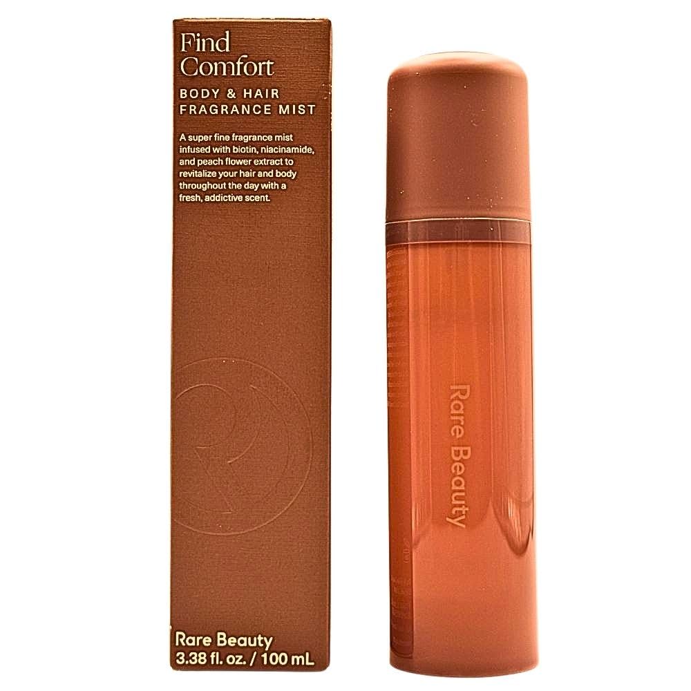 Find Comfort Body and Hair Fragrance Mist by Rare Beauty for Women - 3.38 oz Body Mist