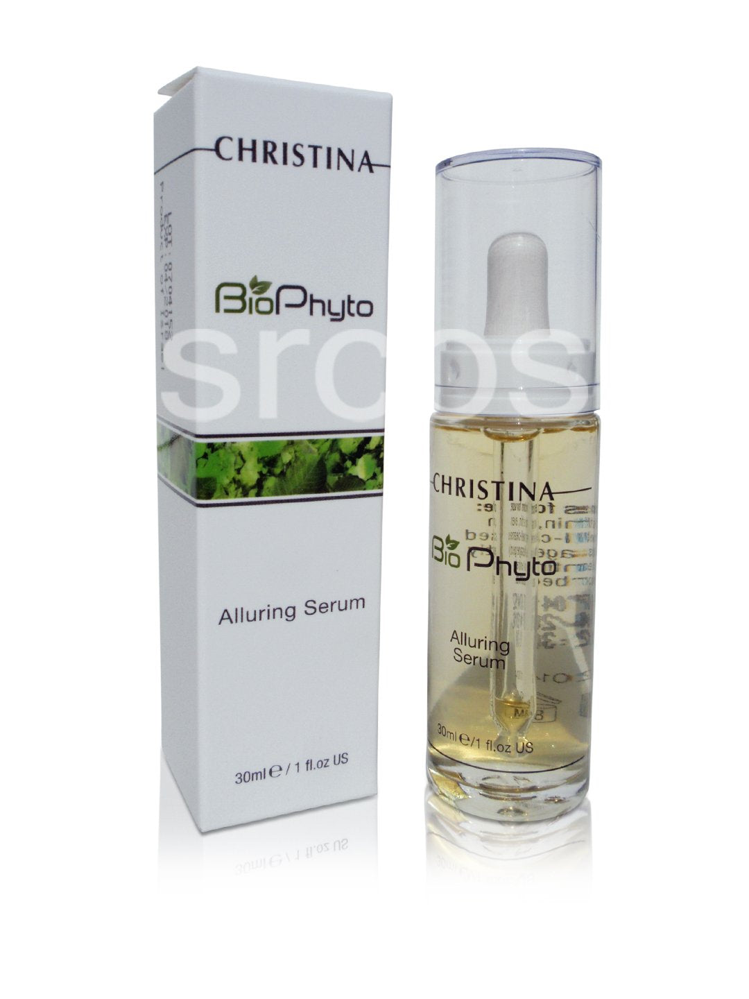 Christina Bio Phyto Alluring Serum for Face with Hyaluronic Acid | Fights Aging, Dehydration, Dark Spots | Face Serum with Vitam