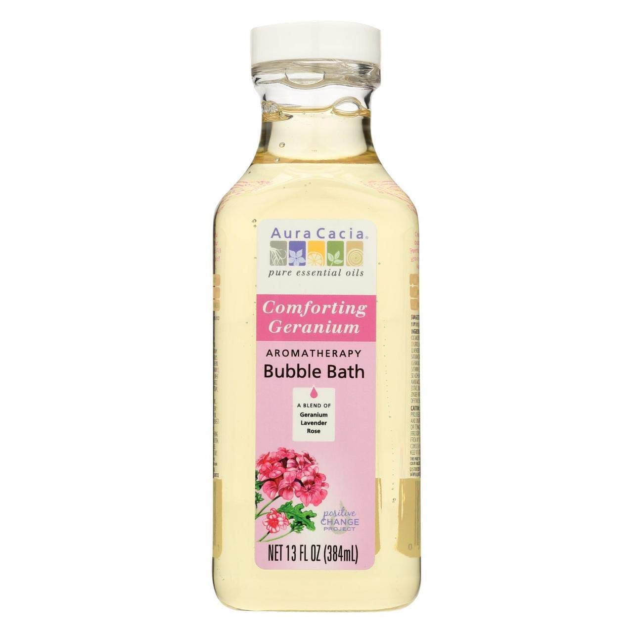 Aura Cacia Bubble Bath Geranium Comfortin