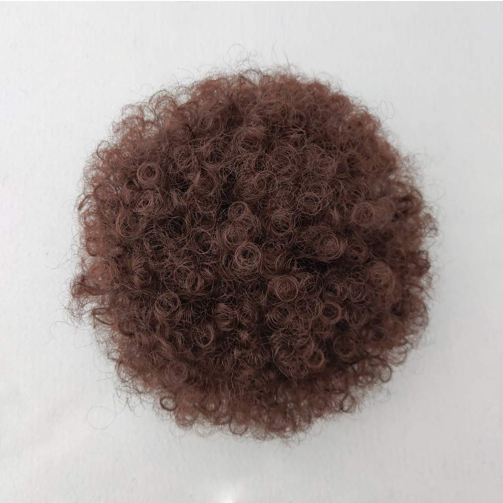 Afro Puff Drawstring Ponytail Kinky Curly Pony tails Hair Synthetic Bun Extensions Hairpieces Updo Hair With Two Clips for Women