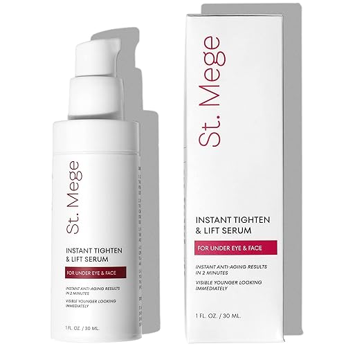 St. Mege Face Lift Cream - Instant Skin Tightening & Eye Lift, 1 oz, Smooths Loose Skin in 2 Minutes, Anti-Aging Treatment
