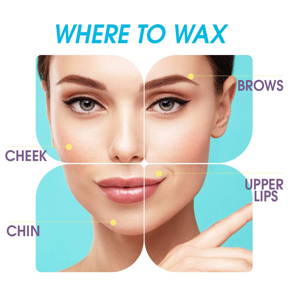 Surgi Microwave Facial Hard Hair Removal Wax 1 Oz, 2 Pack