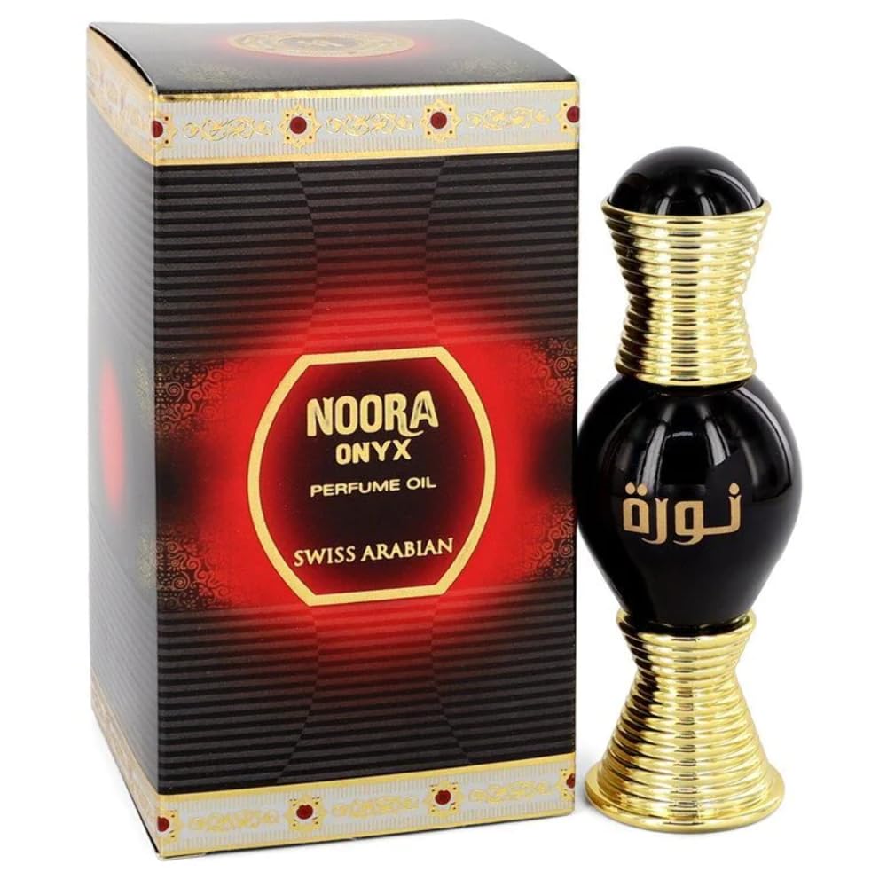 Swiss Arabian Noora Onyx - Luxury Products From Dubai - Long Lasting And Addictive Personal Perfume Oil Fragrance - A Seductive,