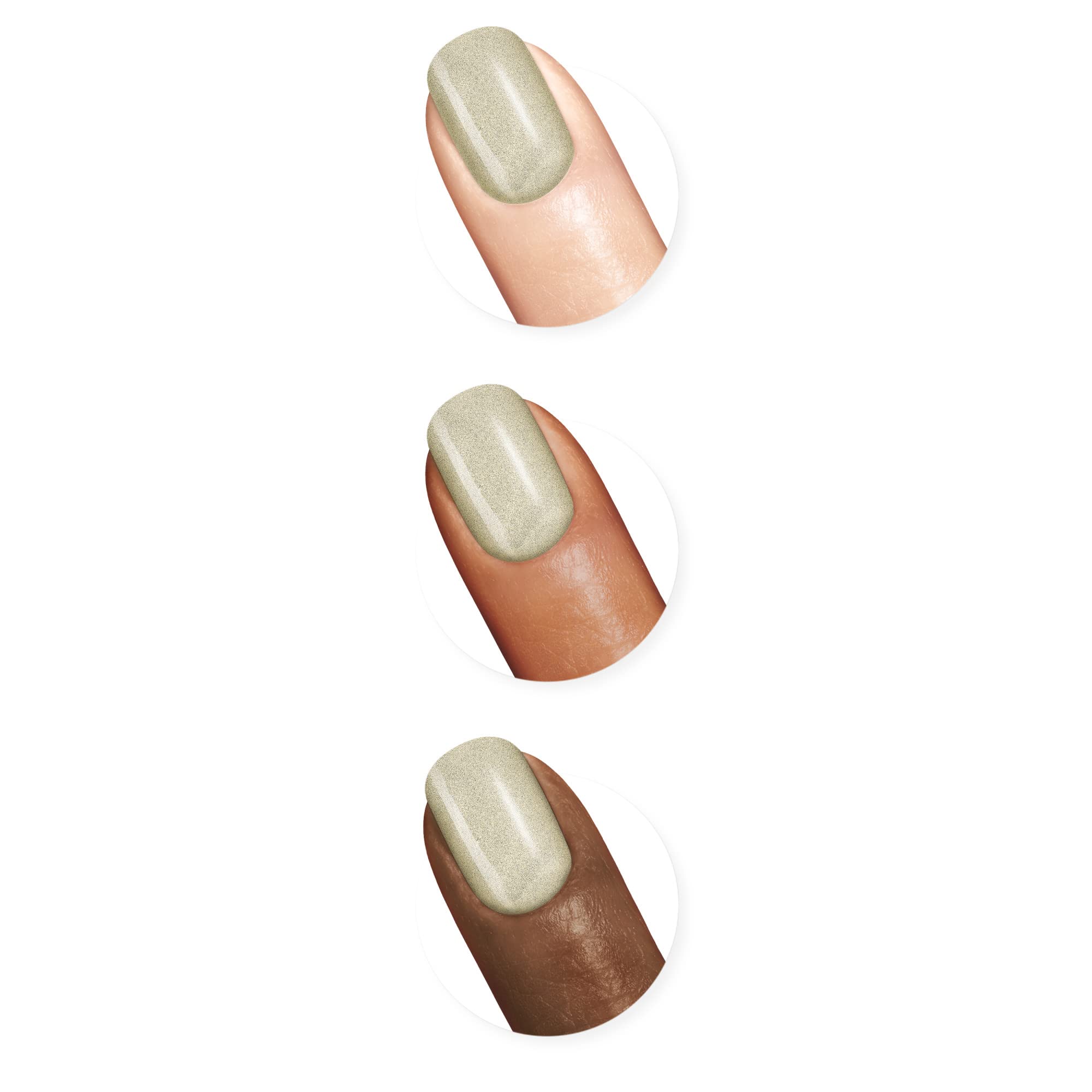 Sally Hansen Miracle Gel Nail Polish, Shade Game Of Chromes 149 (Packaging May Vary)