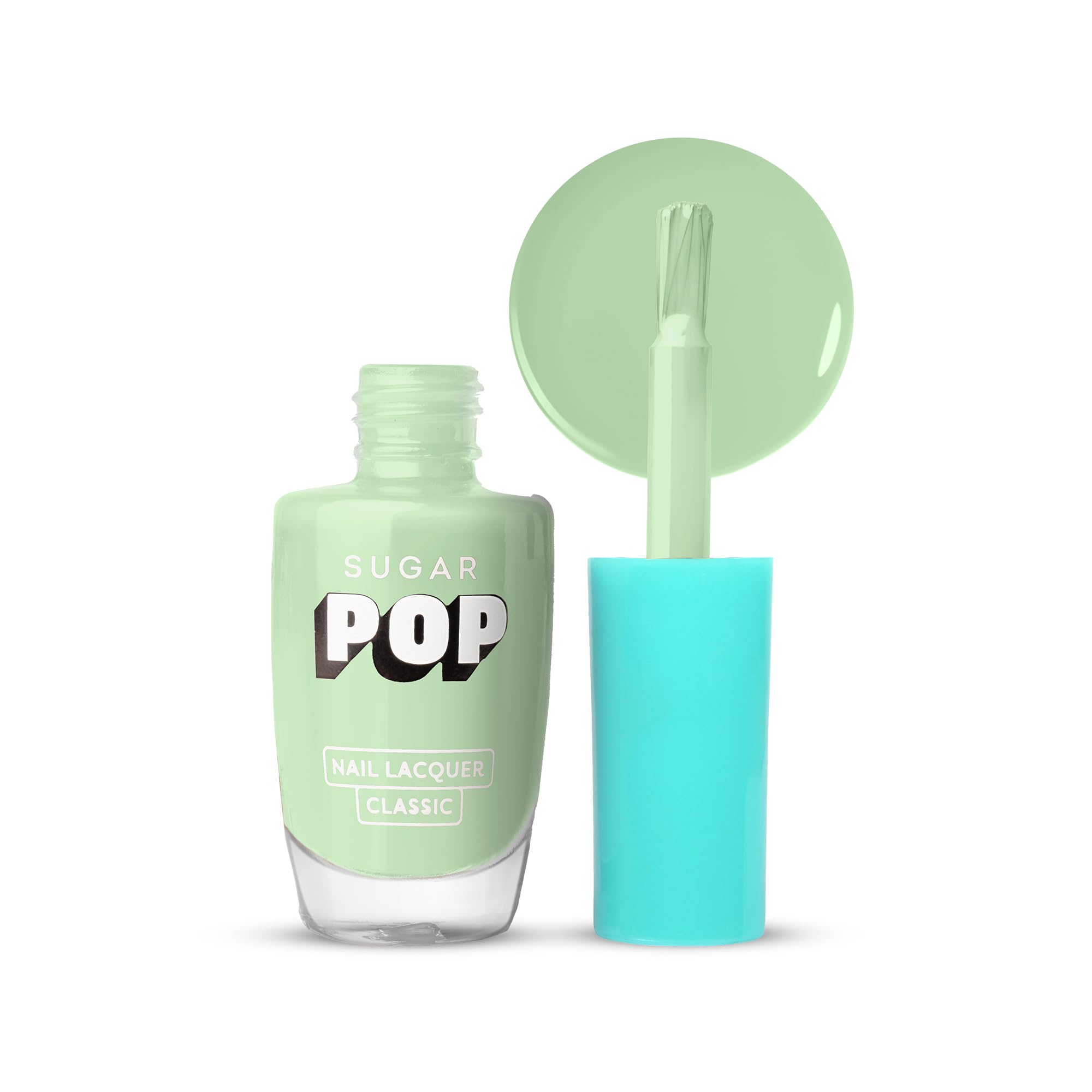 Sugar Pop Glossy Finish Nail Lacquer 49 Matcha Magic  10 Ml | High Shine | LongLasting | Chip Resistant | Quick Drying