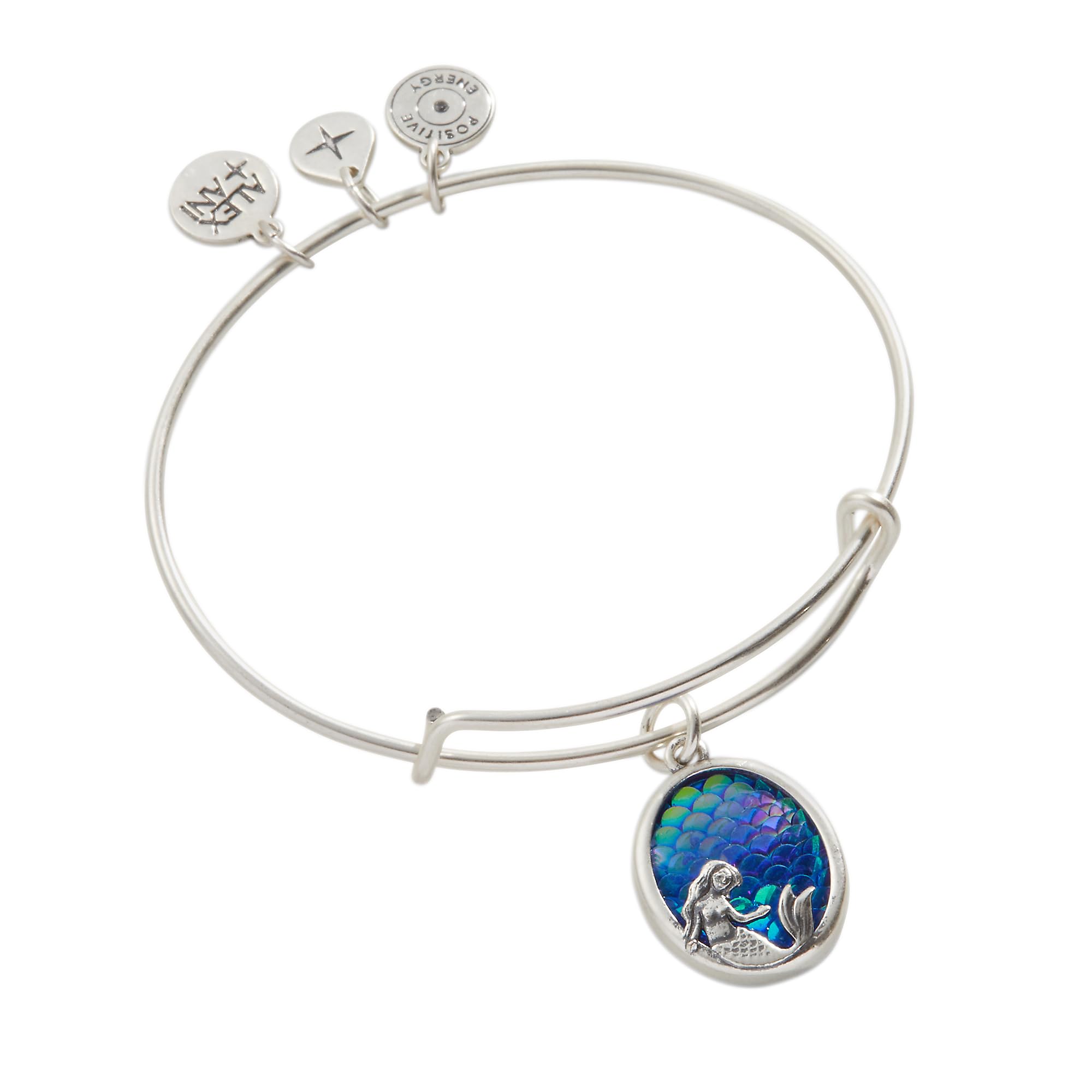 Alex and Ani Iridescent Mermaid Charm Bangle