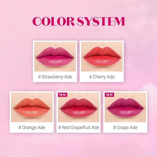 Etude Dear Darling Water Tint Orange Ade (21Ad) Vivid Color Lip Stain With Moisturizing Weightless & Non-Sticky Finish Lip Stain