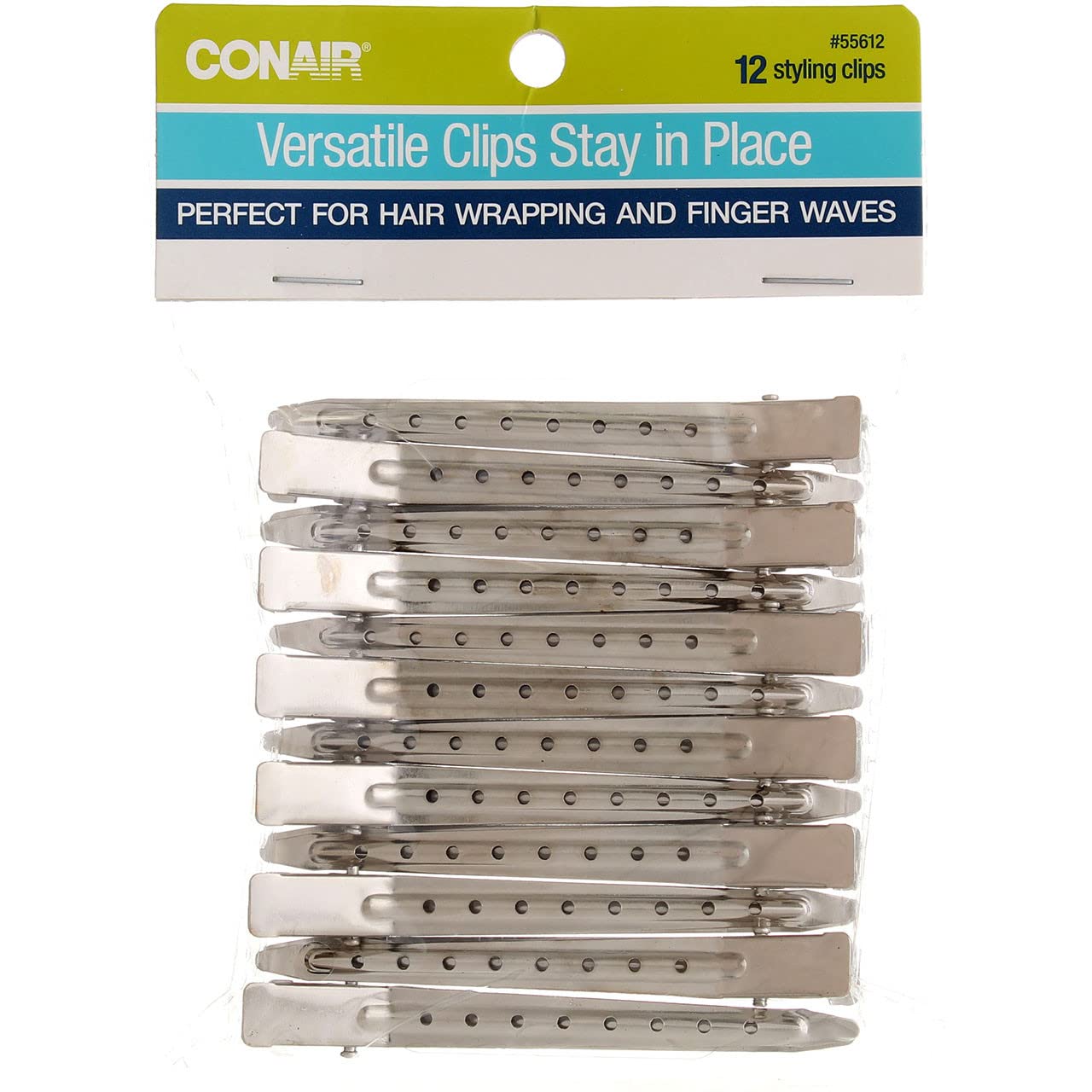Conair Metal Styling Clips - 12 Count (Pack Of 1)