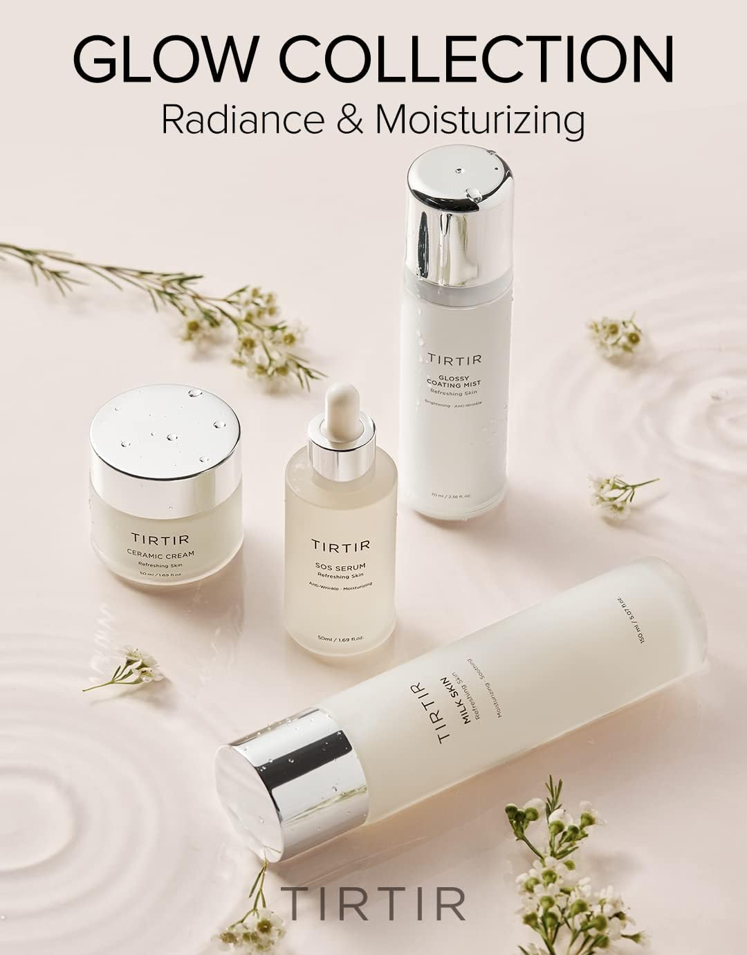 Tirtir Natural Ceramide Cream Moisturizer For Hydrated, Glowing Skin - Shea Butter, Centella Asiatica Extract - Nourishing, Idea