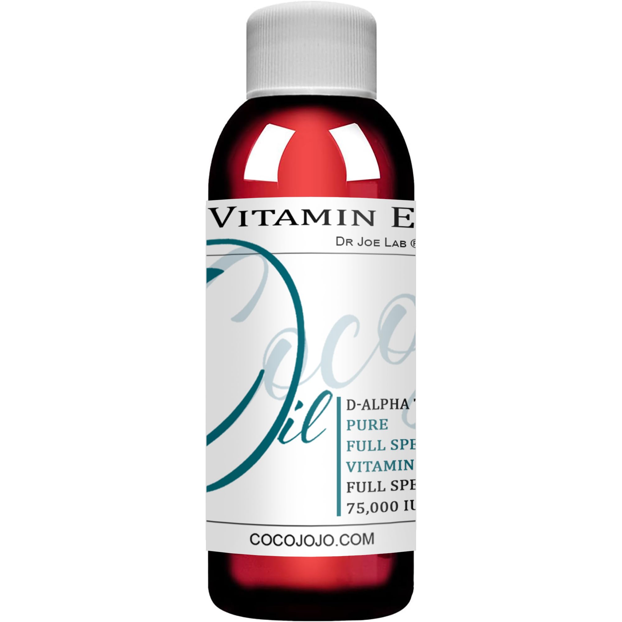 Cocojojo Vitamin E Oil For Skin, Organic Vitamin E Oil For Hair, Face, Liquid Vitamin E, Vitamin E Body Oil, 100% Pure Natural C