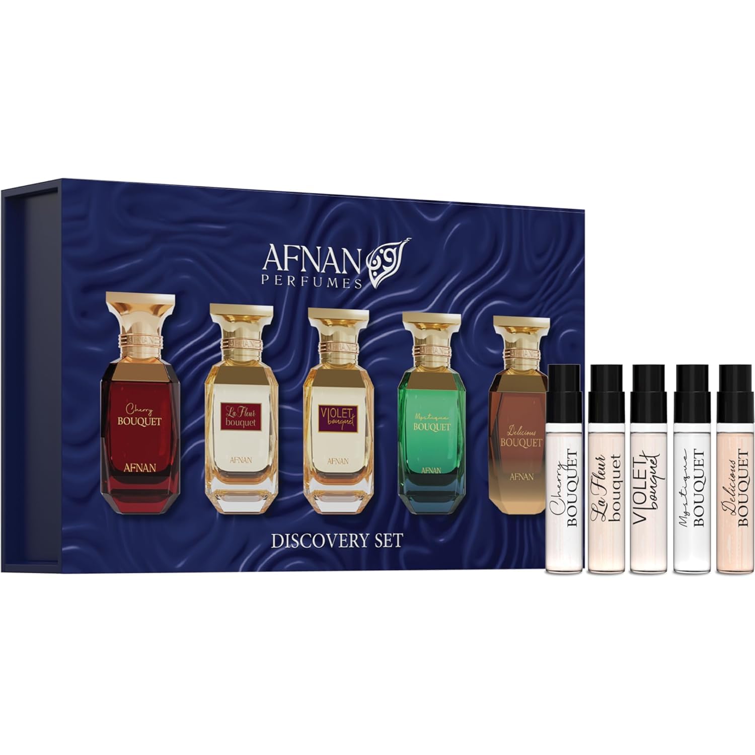 Bouquet Series Discovery Kit by Afnan, 5 Piece Discovery Set for Women