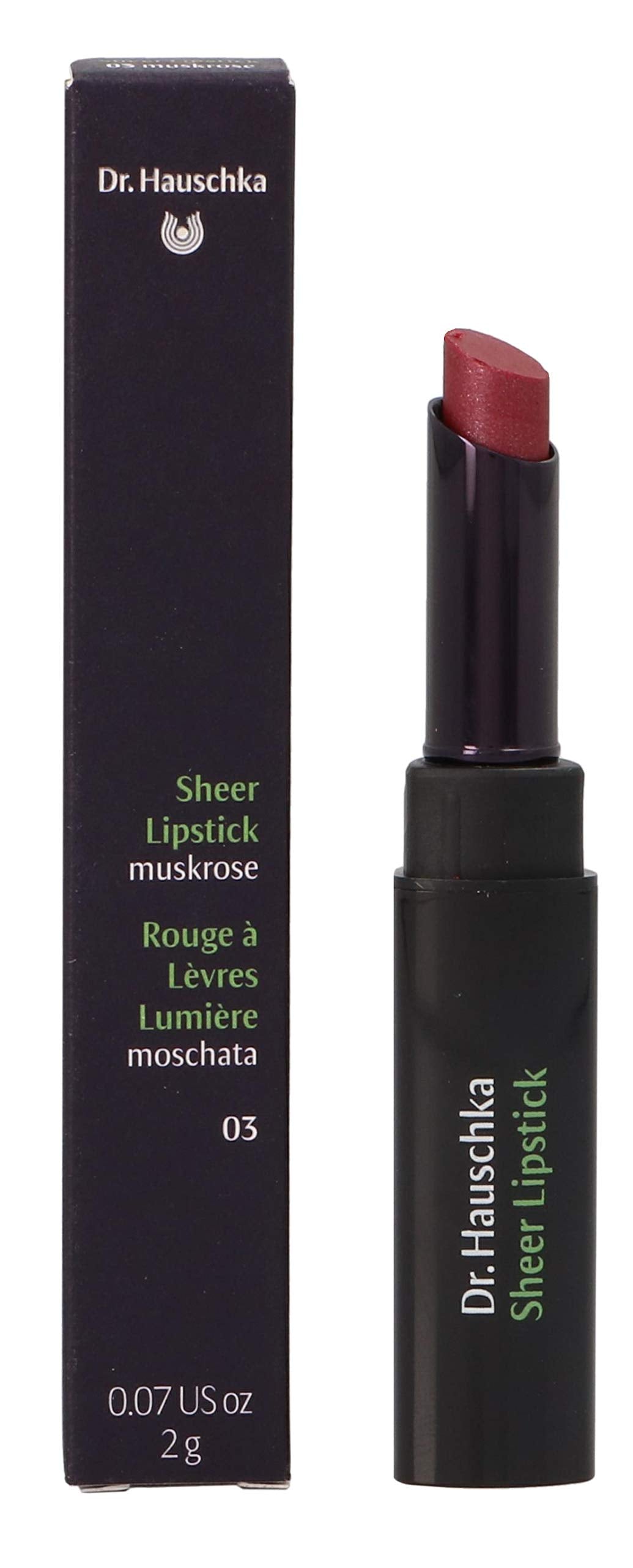 Dr. Hauschka Lipstick Sheer, Muskrose