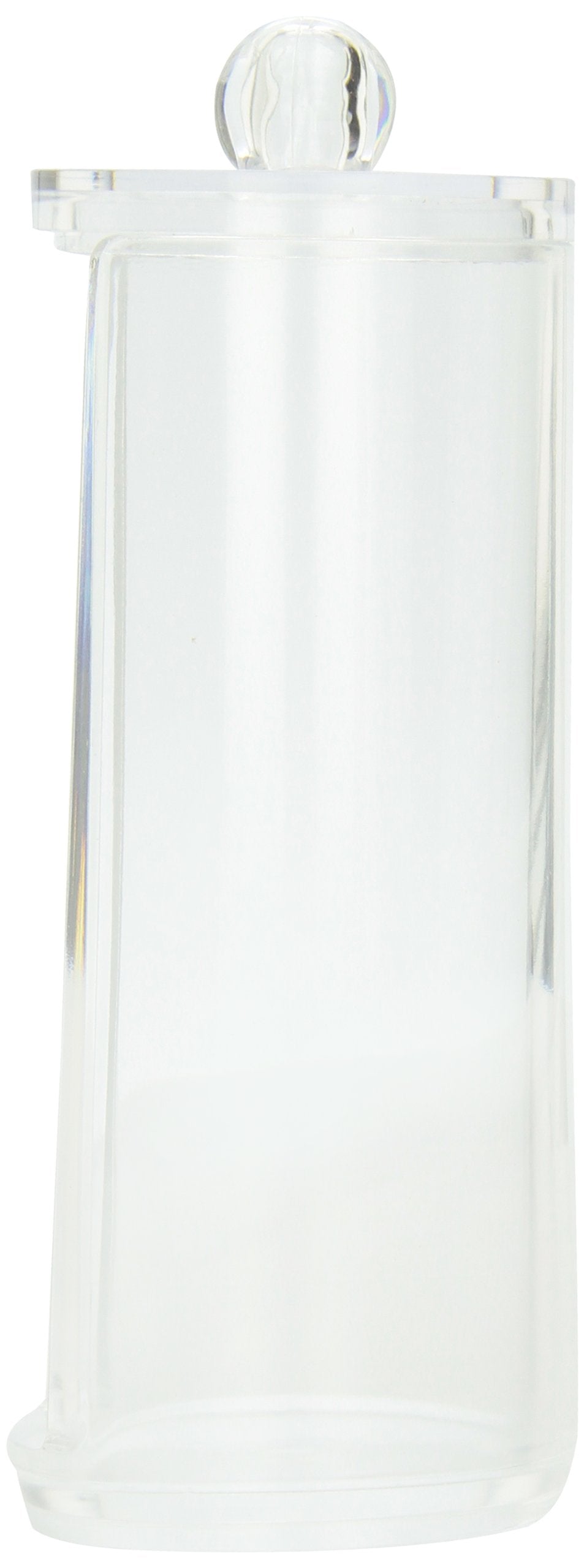 Danielle Creations Cylinder Acrylic Cotton Pad Dispenser