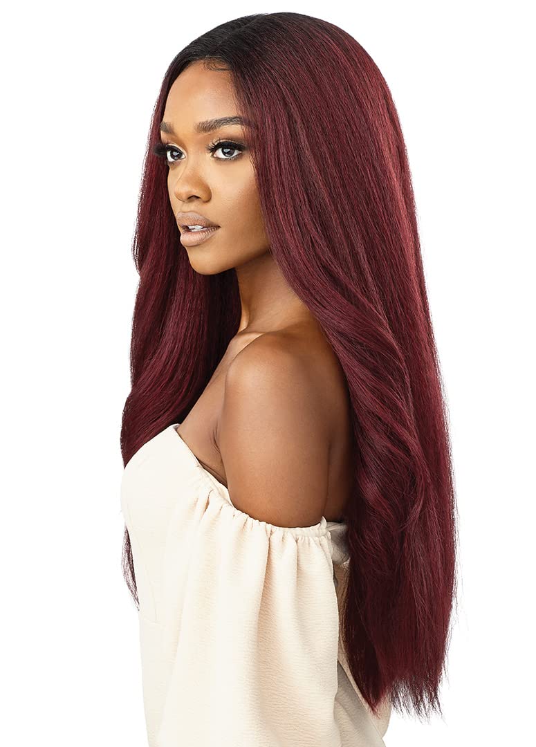 Outre 360 Frontal Lace Wig 13x6 Hand Tied Lace Frontal SUNNIVA (DR2/HONEY BROWN)