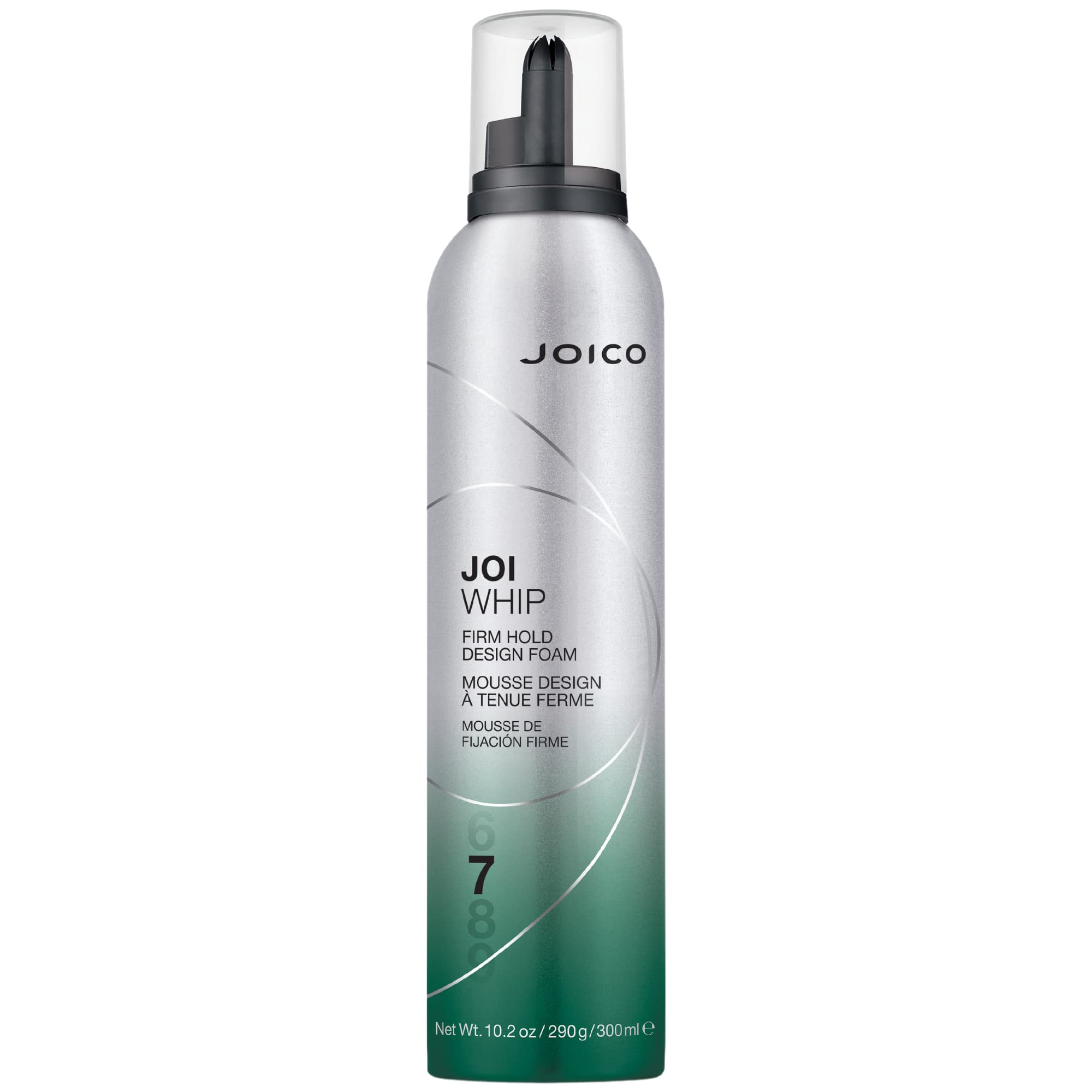 Joico JoiWhip Firm Hold Designing Foam | For Most Hair Types | Add Volume & Body | Boost Shine | Control Frizz & Flyaways | Heat