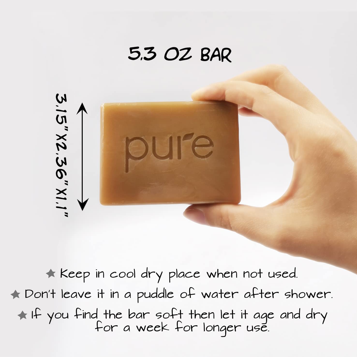 Luxury Triple Milled Mens Gift Set Handmade Soap Bar. Artisan Soap Cold Process Soap Bar! Men Gift Set Includes Tea Tree, Cedar,