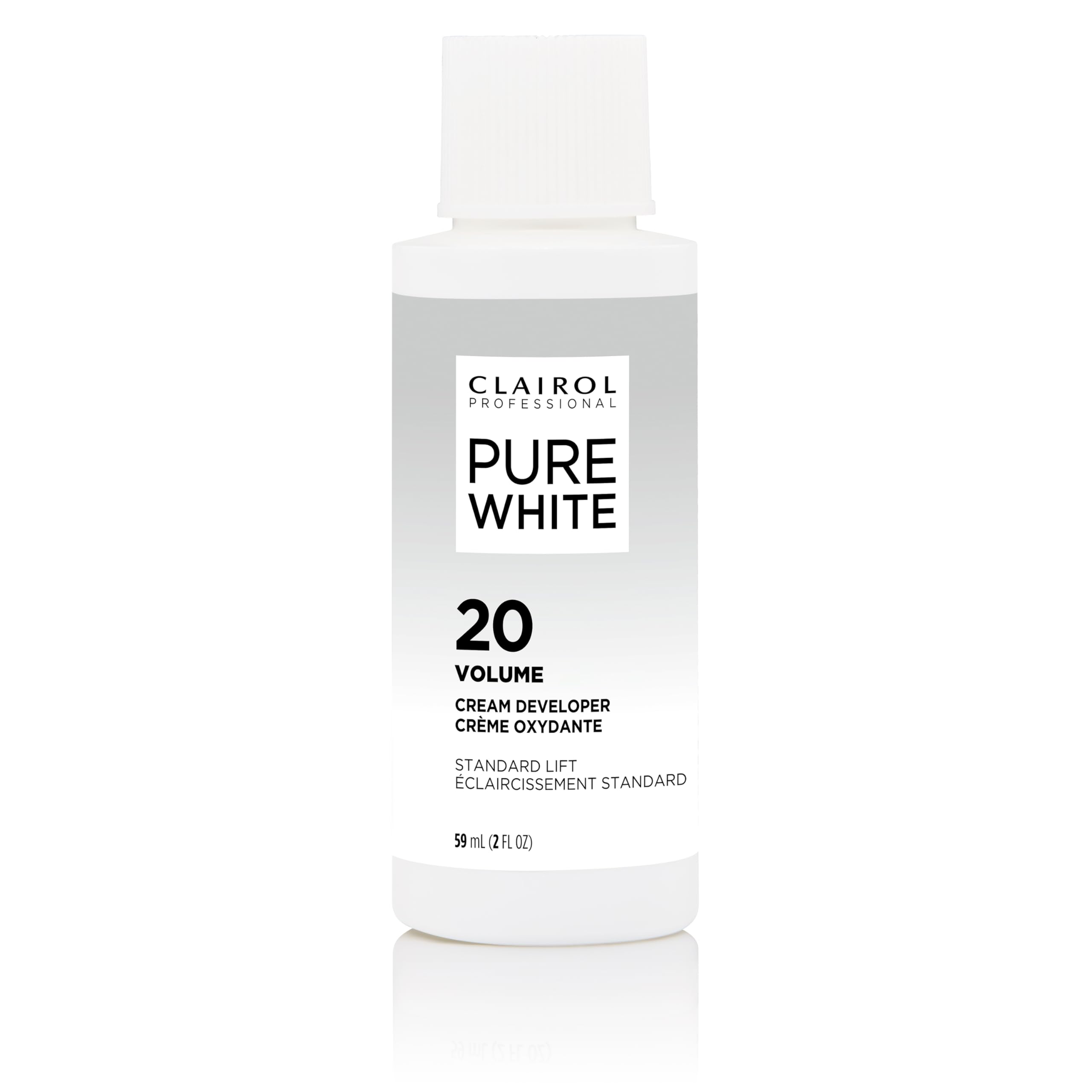 Clairol Professional Pure White 20 volume Crme Developer, 2 oz