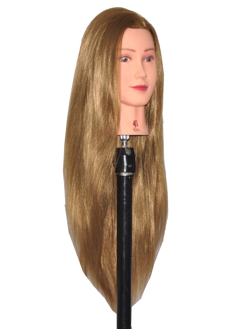 Bellrino 26-28'' Cosmetology Mannequin Manikin Training Head With Synthentic Fiber - Rita