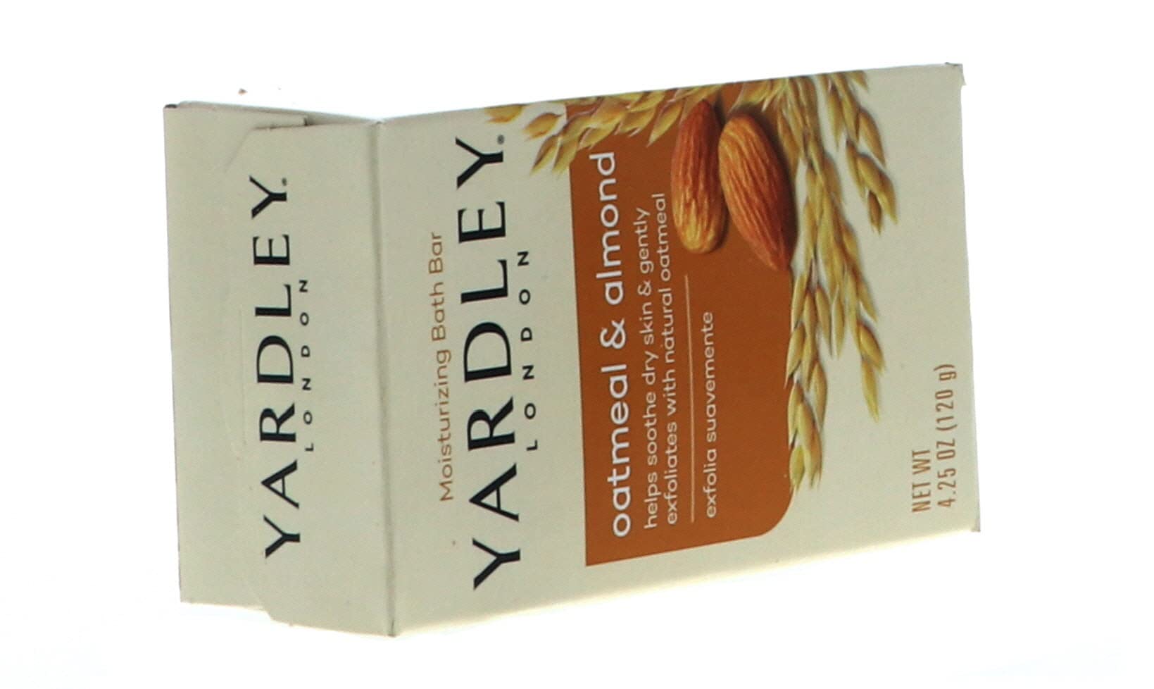 Yardley Oatmeal Almond Bath Bar 4Oz - Pack Of 11