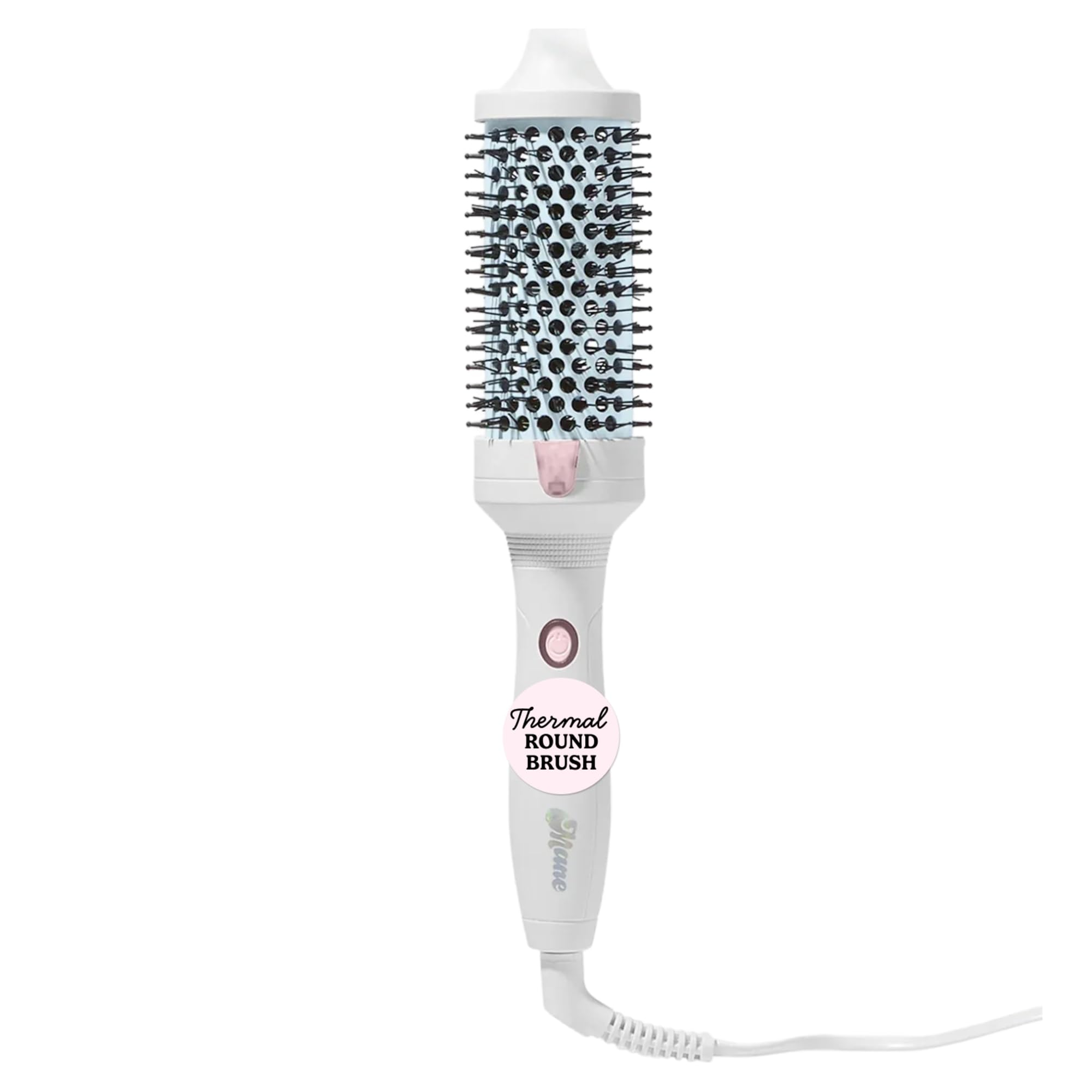 Mane Large Heated Round Brush  1.77 Inch Thermal Brush for Voluminous Blowouts  AntiTangle Bristles, Ionic Technology, Worldw