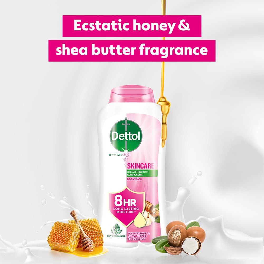 Dettol Body Wash & Shower Gel, Nourish, 250ml - 8.45 Fl Oz, Model 3102714