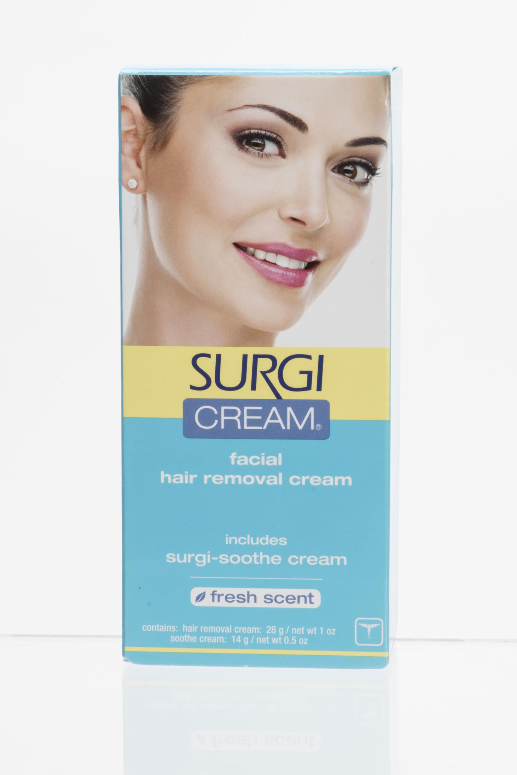 Surgi Cream Hair Remover for Face, 1 oz