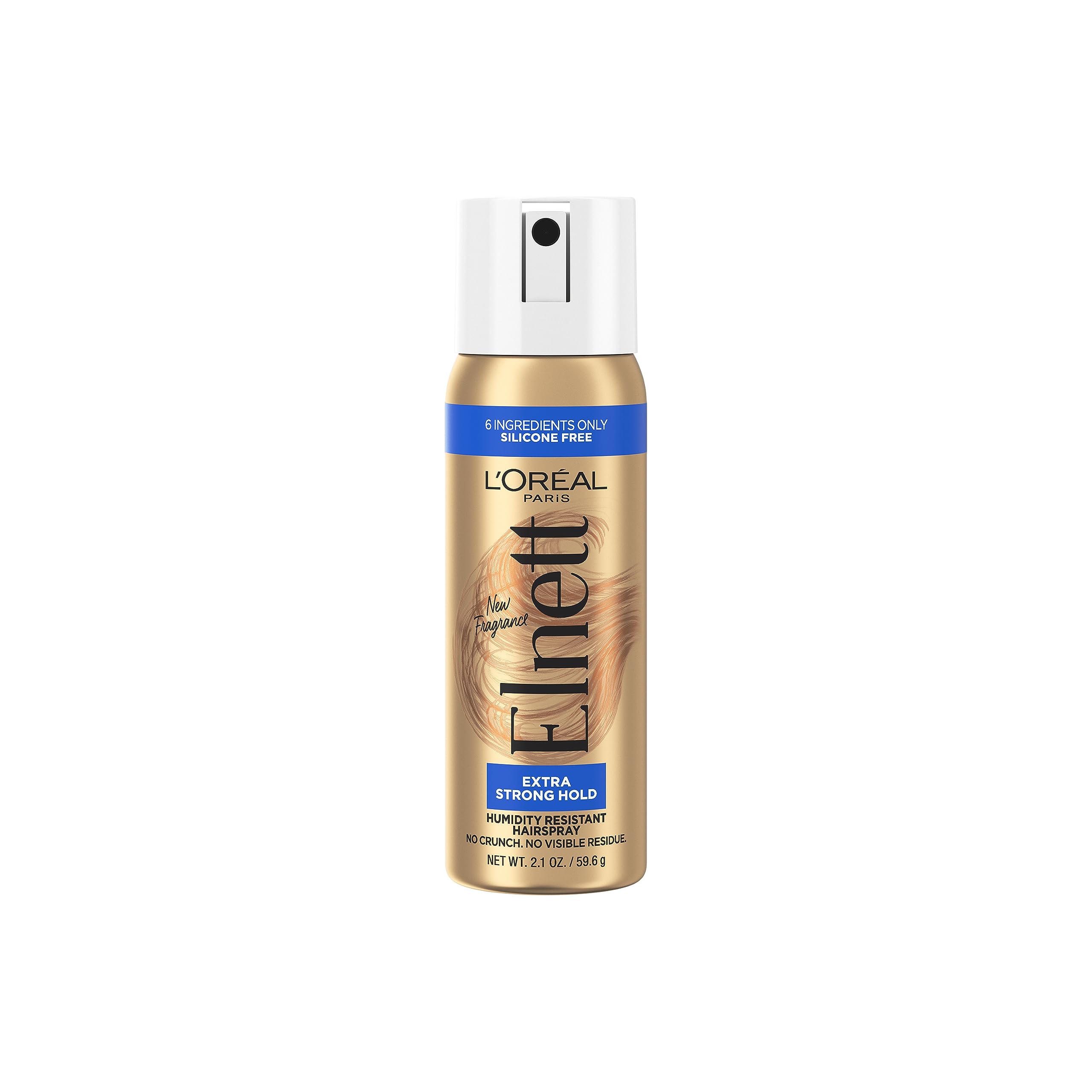LOreal Paris Elnett Satin Hairspray Extra Strong Hold Travel Size 2.2 Ounce (1 Count) (Packaging May Vary)