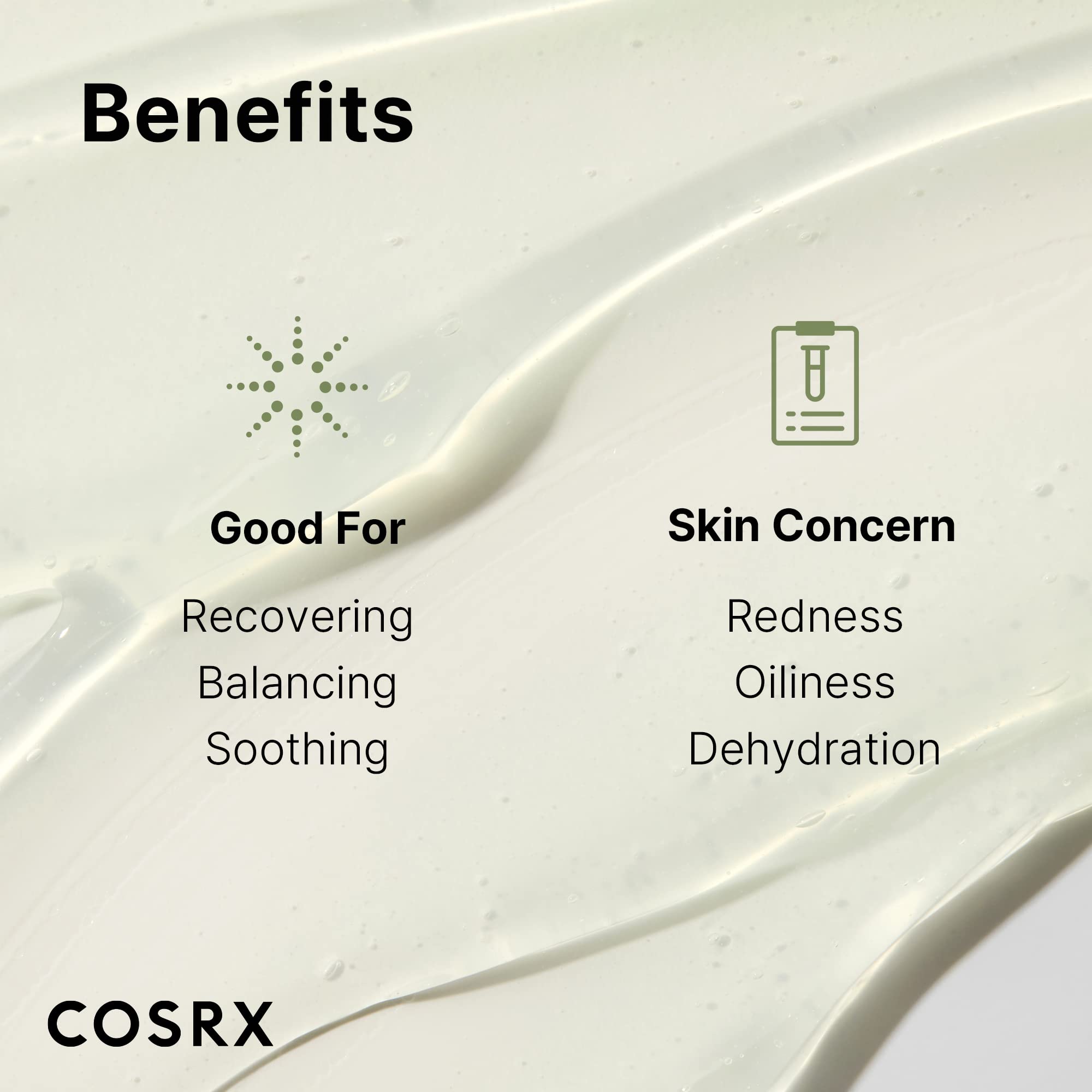 COSRX Hydrium Green Tea Aqua Soothing Gel Cream, 1.69 fl. oz, Lightweight, Paraben Free, Plastic, Model RLE50622