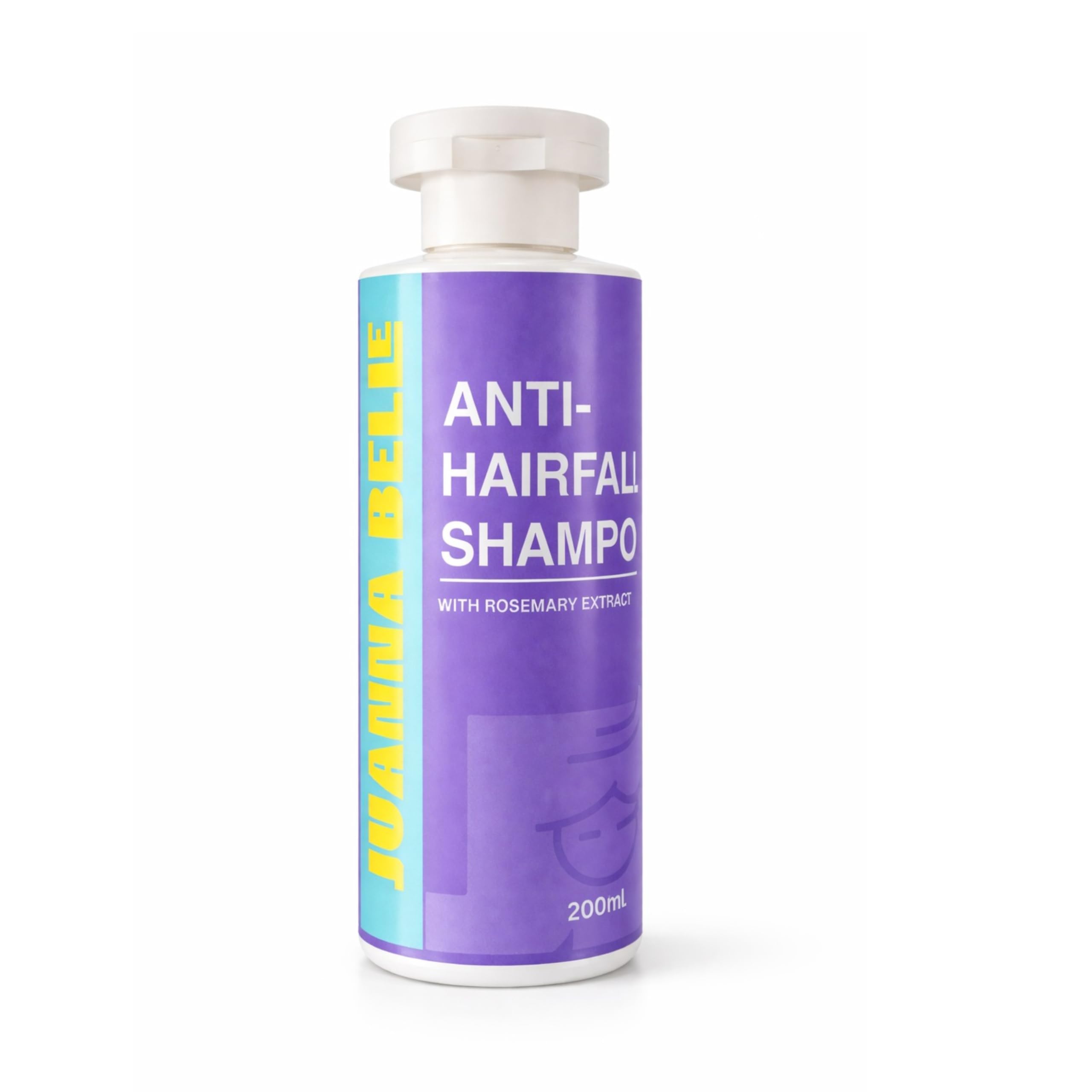 Juanna Belle Rosemary Anti Hairfall Shampoo With Keratin | 200Ml | Sulfate & Paraben Free | Hair Fall Control & Growth Shampoo |