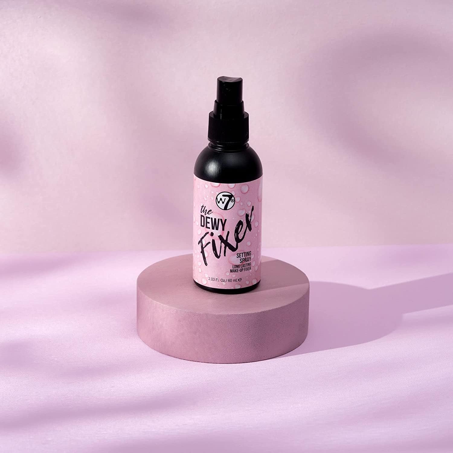 W7 The Fixer Makeup Setting Spray - Dewy Finish - Long-Lasting, Ultra-Fine Formula - Cruelty Free And Vegan - 2 Pack