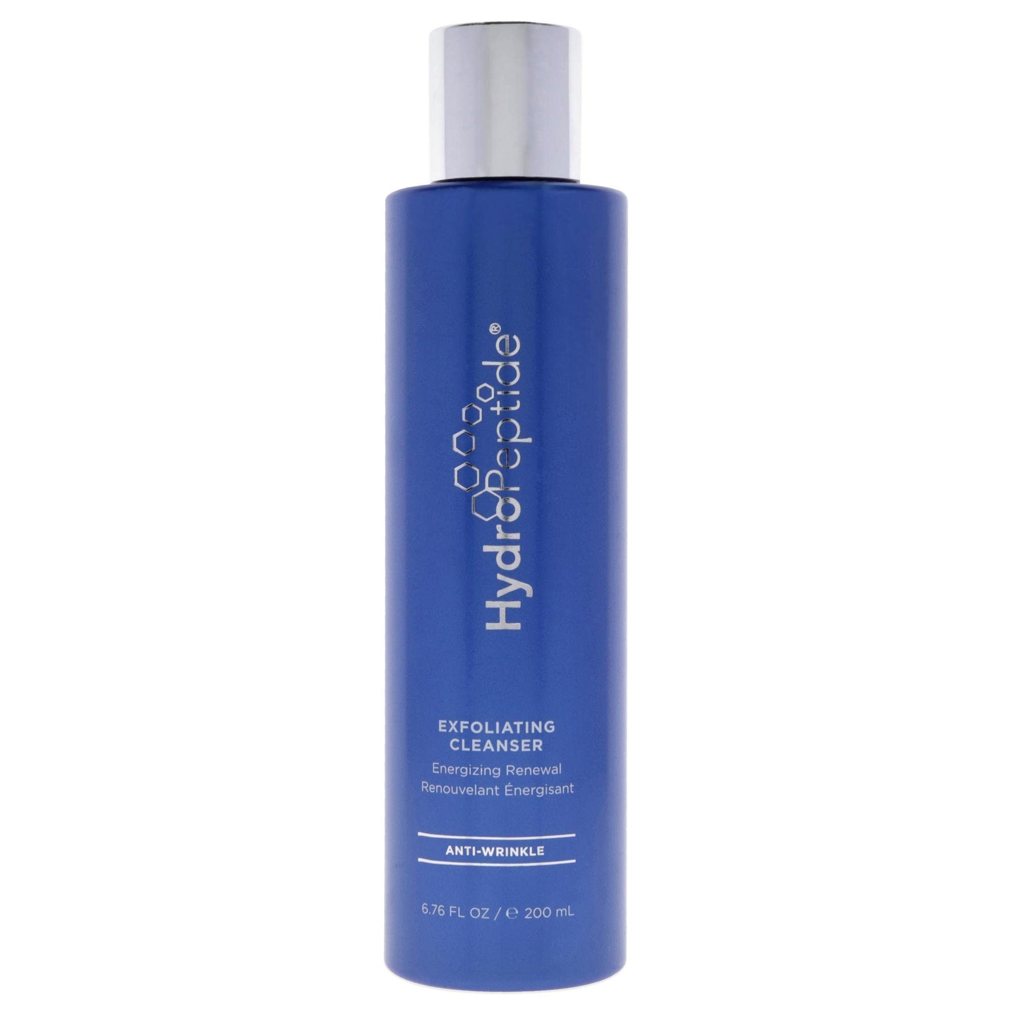 Hydropeptide Exfoliating Cleanser Energizing Renewal, Gentle Exfoliation, Promotes Healthy Collagen, 6.76 Ounce