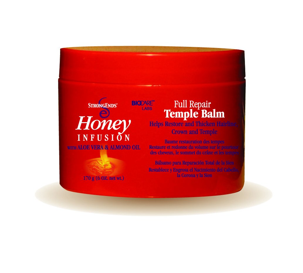 StrongEnds Full Repair Temple Balm With Aloe Vera & Almond Oil