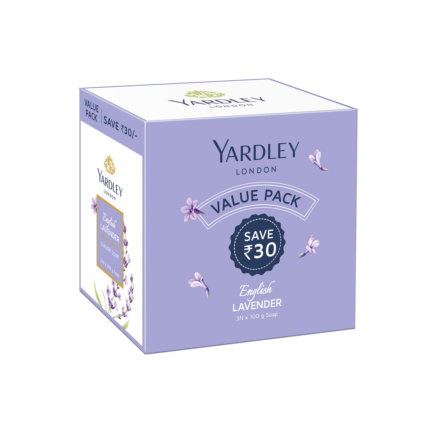 Yardley English Lavender Luxury Soap, 3X100Gm