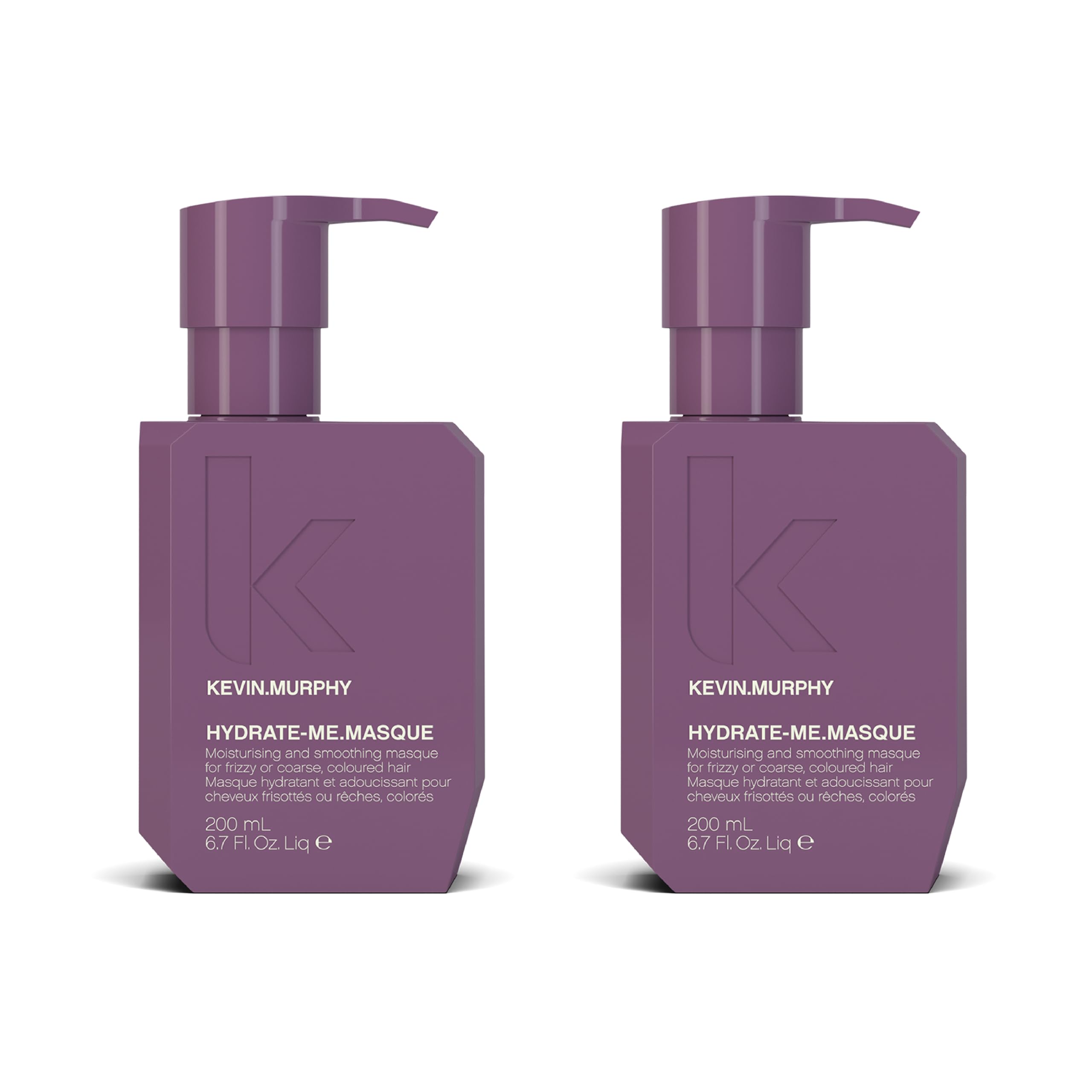 KEVIN.MURPHY HYDRATE-ME.MASQUE - Hair Masque for Damaged, Normal to Dry Hair - Repair Formula with Baobab Seed Oil & Rose Hip - 