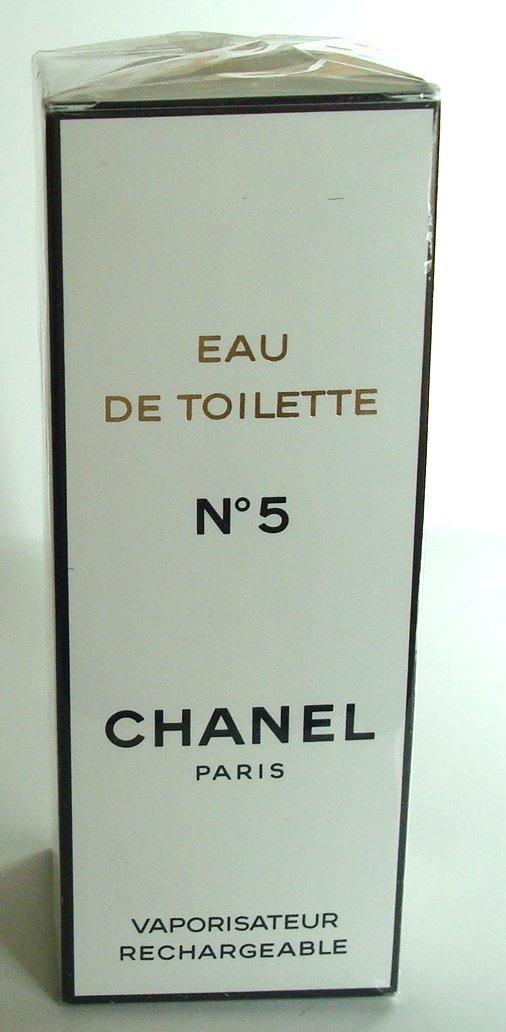No. 5 by Chanel for Women, Eau De Toilette Spray, 3.4 Ounce (100 ml)