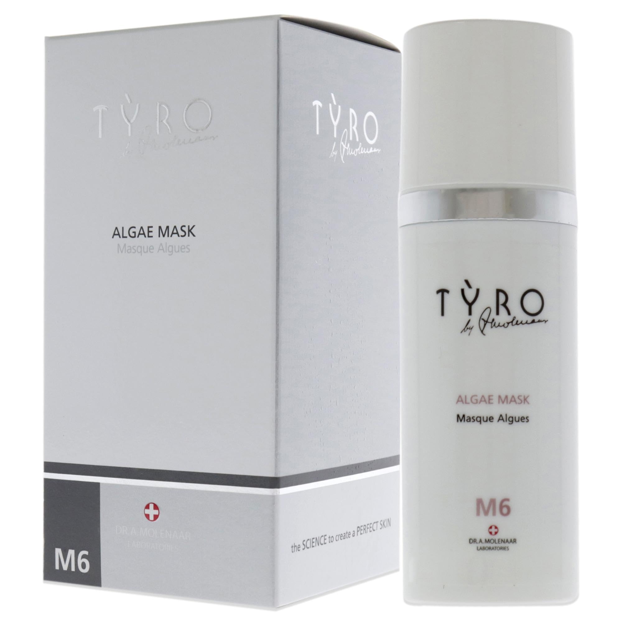 Tyro Algae Face Mask - Hydrating And Restoring Mask For Face, Neck And D  Collet   - Contains Algae Extract - Rich In Antioxidan